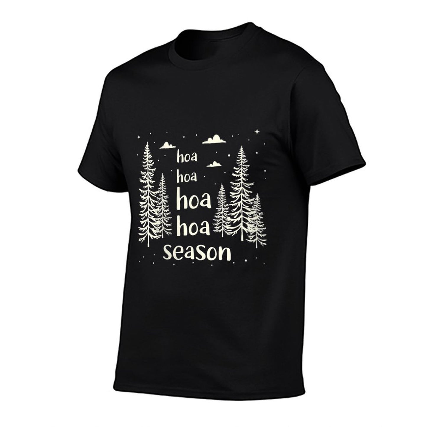 Womens Twilight Lover Pine Forest Hoa Hoa Hoa Hoa Hoa Cozy Season Breathable T-Shirt
