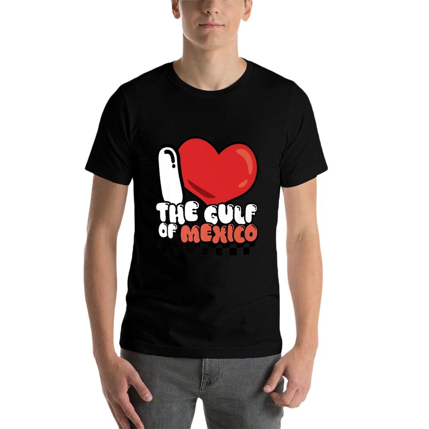 I Heart I Love The Gulf of Mexico USA America Meme Funny Premium Soft T-Shirt