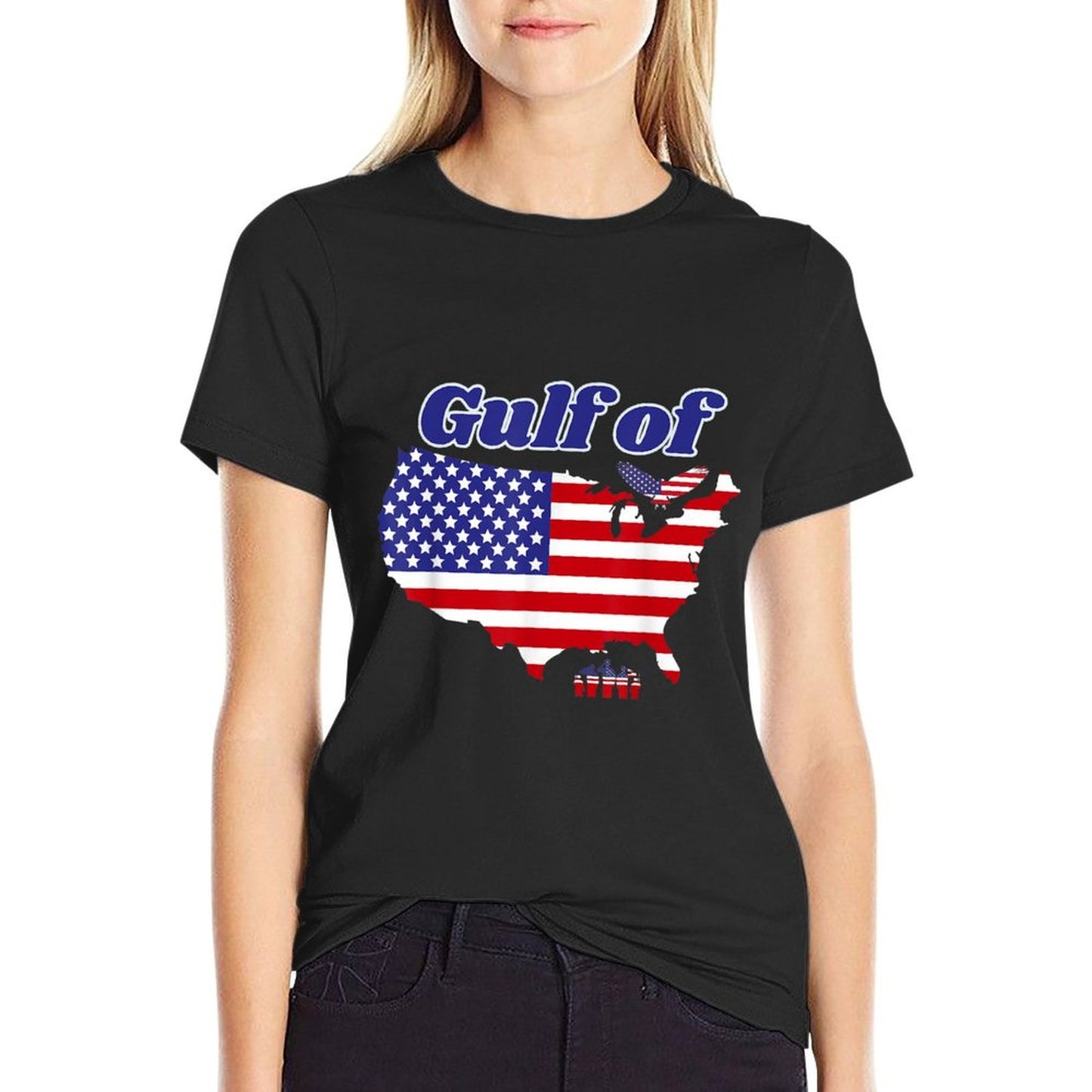 Gulf of United States of America Heathered Texture T-Shirt