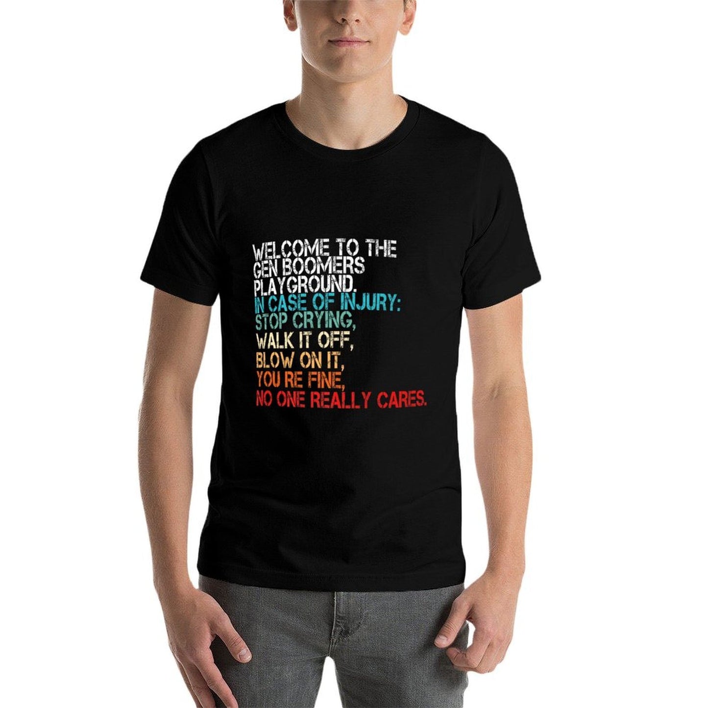 Welcome to The Gen Baby Boomers Playground 1946-1964 Premium Versatile T-Shirt