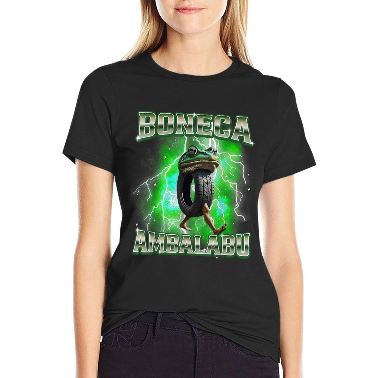 Boneca Ambalabu Brainrot Humor Meme Breathable T-Shirt