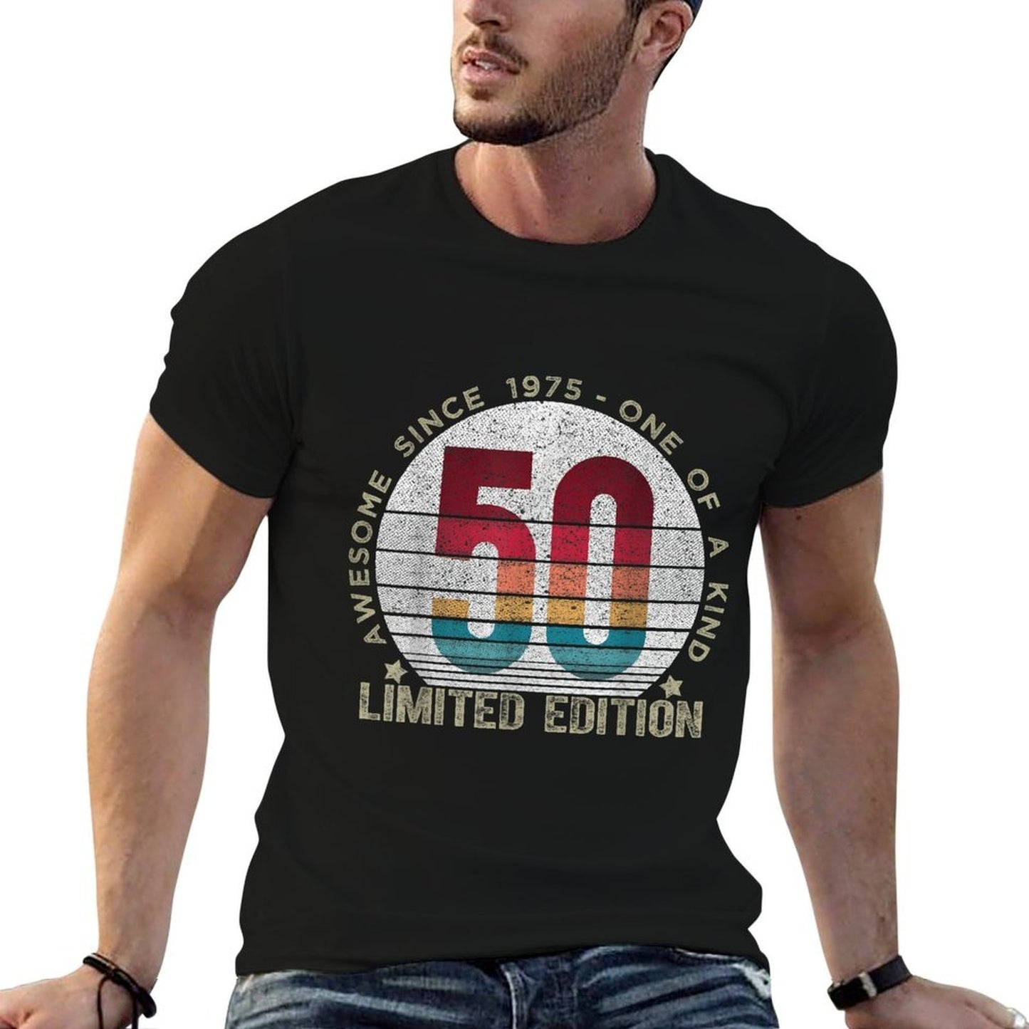 50 Year Old Gifts Vintage 1975 Limited Edition 50th Birthday Classic T-Shirt