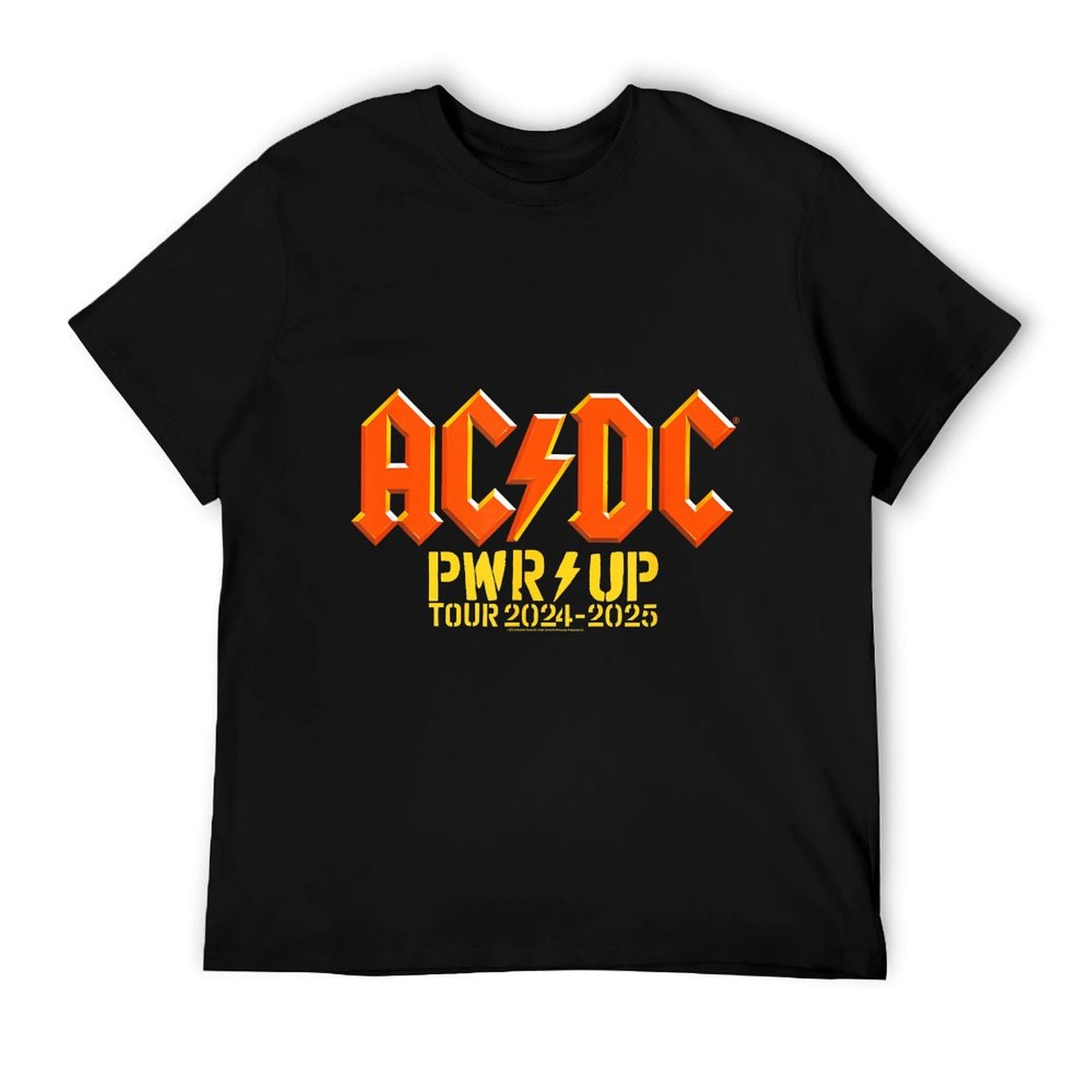PWR UP World Tour 2024-2025 Full Dateback Versatile T-Shirt
