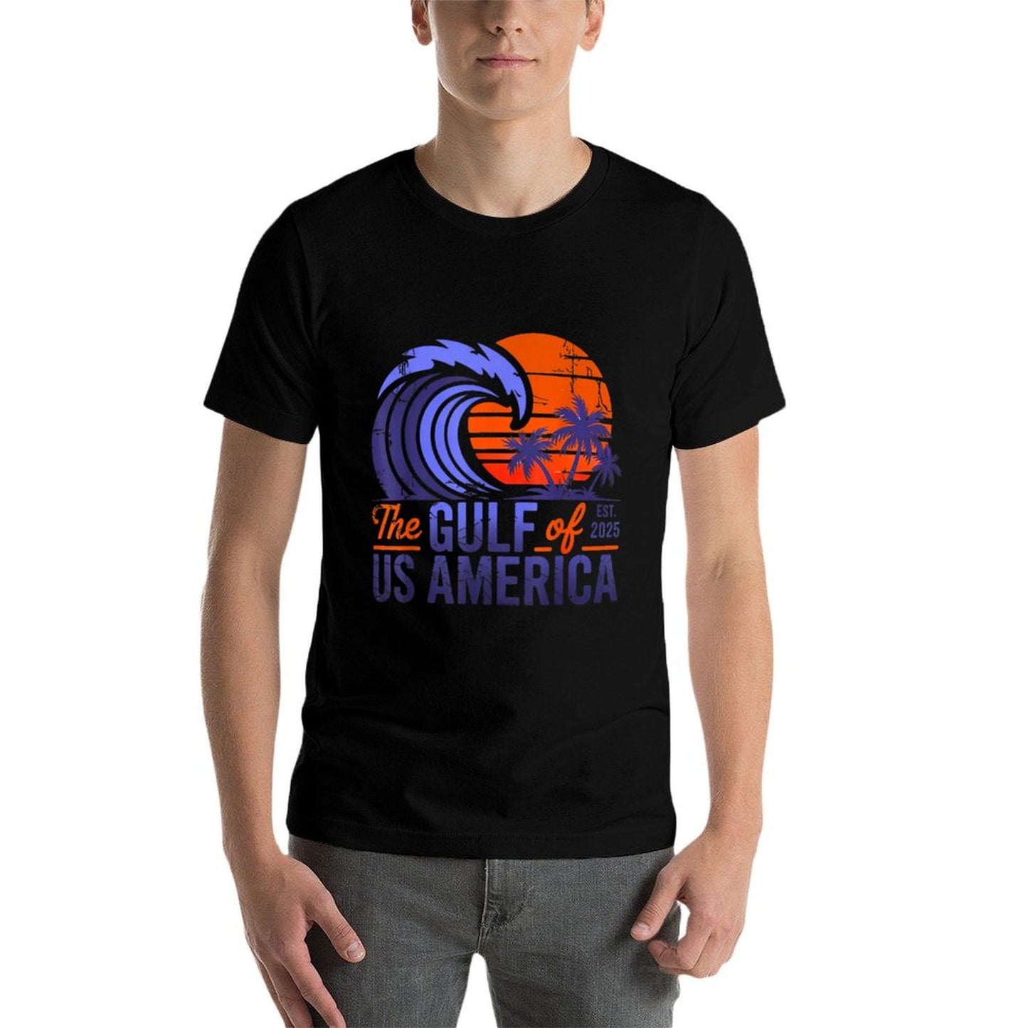 THE Gulf of US America Design - Gulf of US America Lightweight T-Shirt