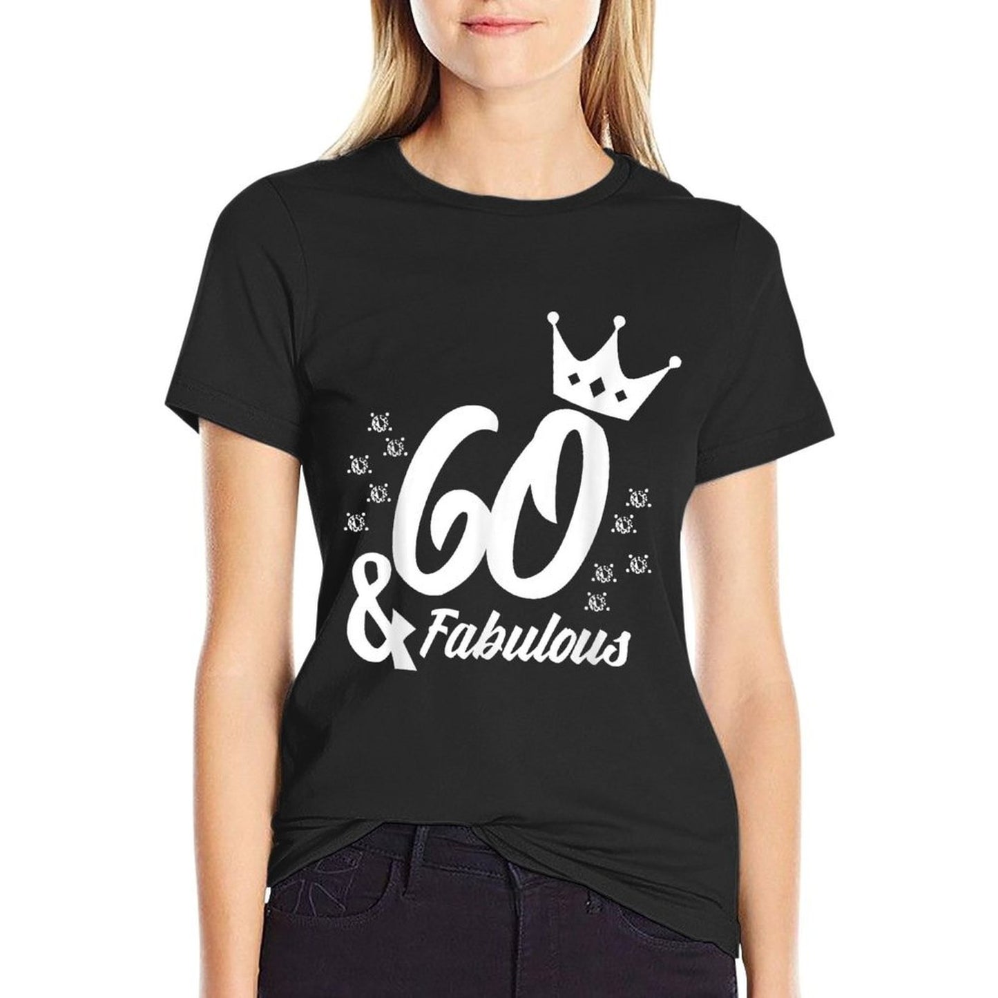 60 & Fabulous 60th Birthday Diamond 1958 T-shirt Affordable Price T-Shirt