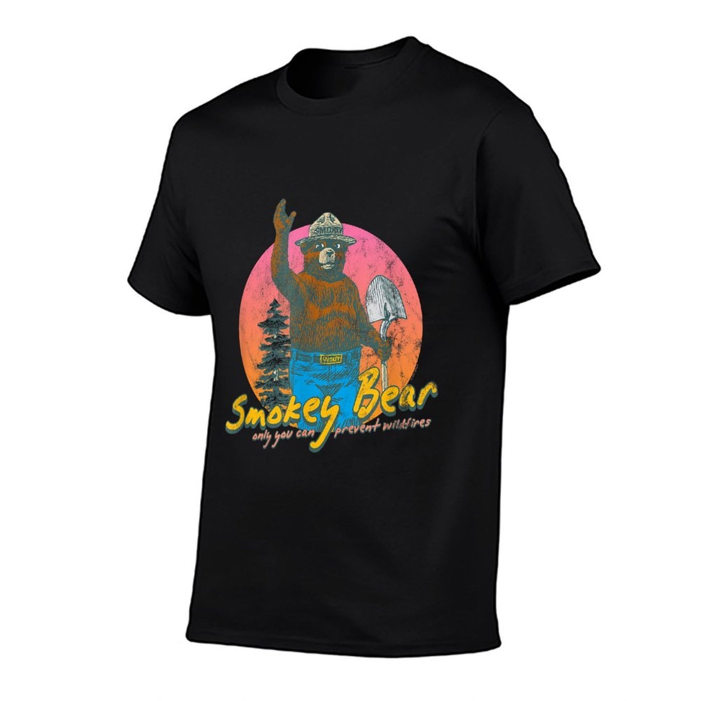 Ripple Junction X Smokey Bear Retro Smokey Bear Quick-drying T-Shirt
