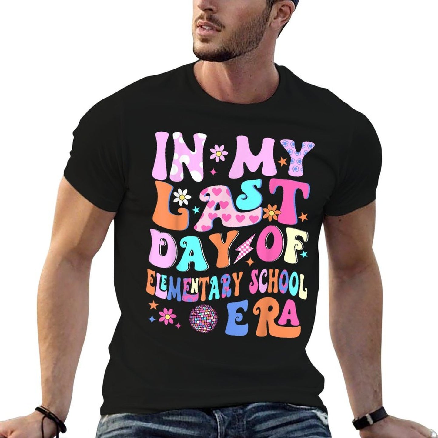 In My Last Day Of Elementary School Era Kids Graduation Gift Breathable T-Shirt