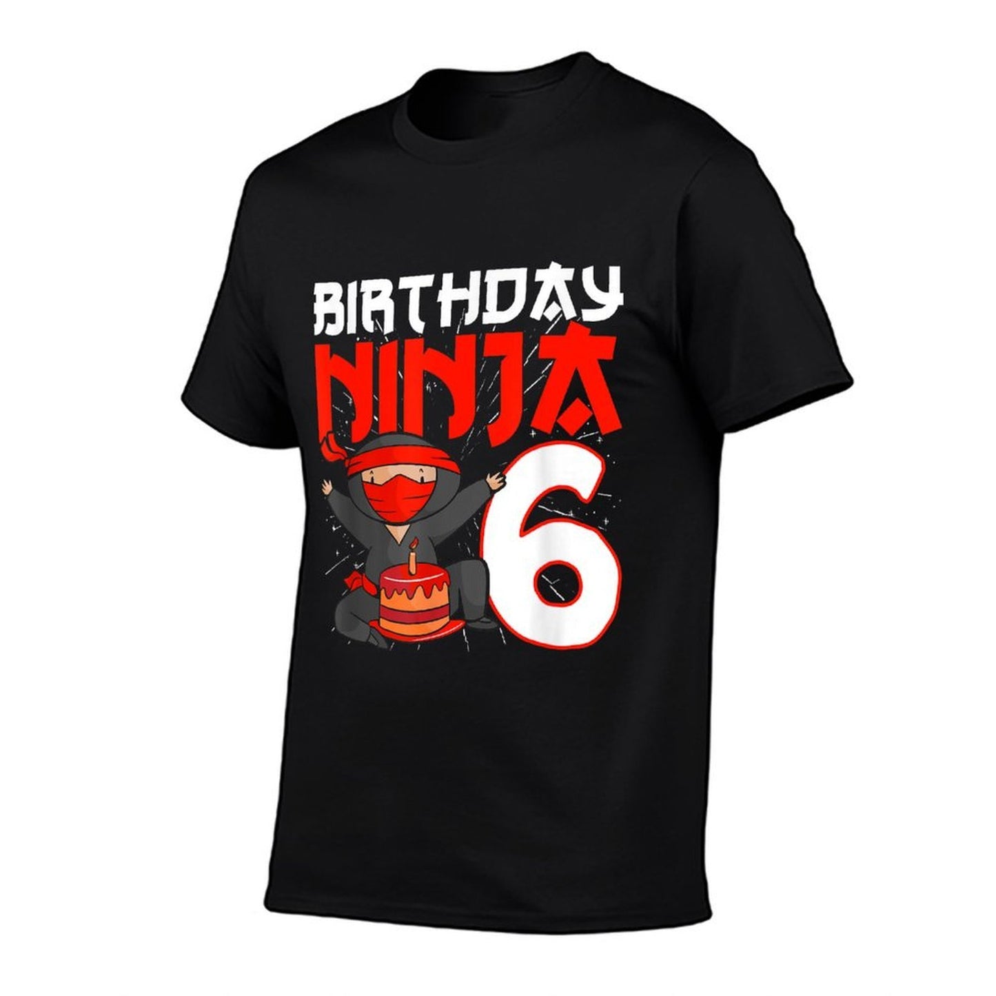 I'm 6 Bday Ninja Party Cute 6th Birthday Kids Ninja Eco-friendly Material T-Shirt