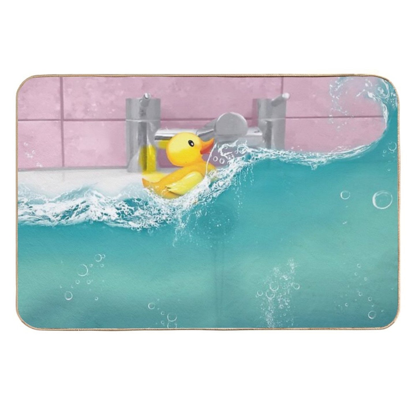Stormy Weather High-Traffic Bath Mat