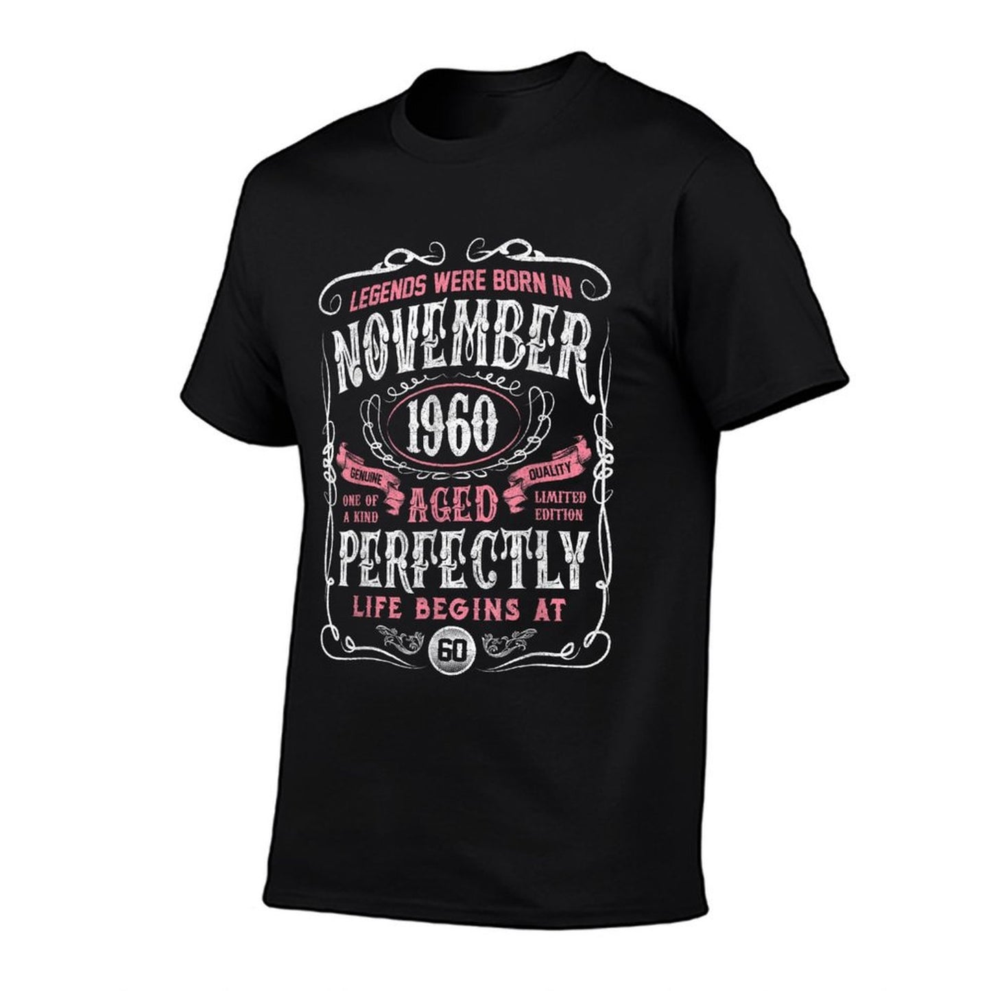 Legends Were Born In November 1960 60th Birthday Gift Graphic-printed T-Shirt