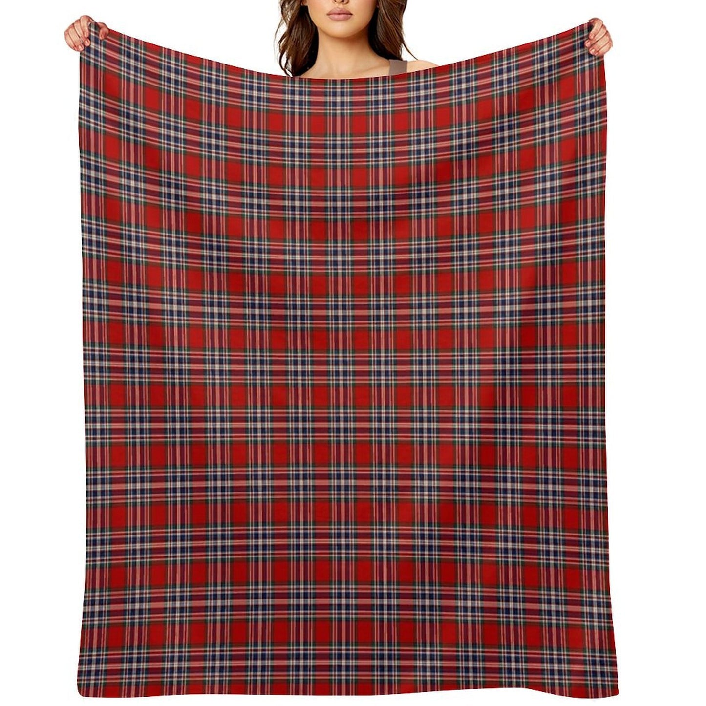 Clan MacFarlane Tartan Versatility Throw Blanket