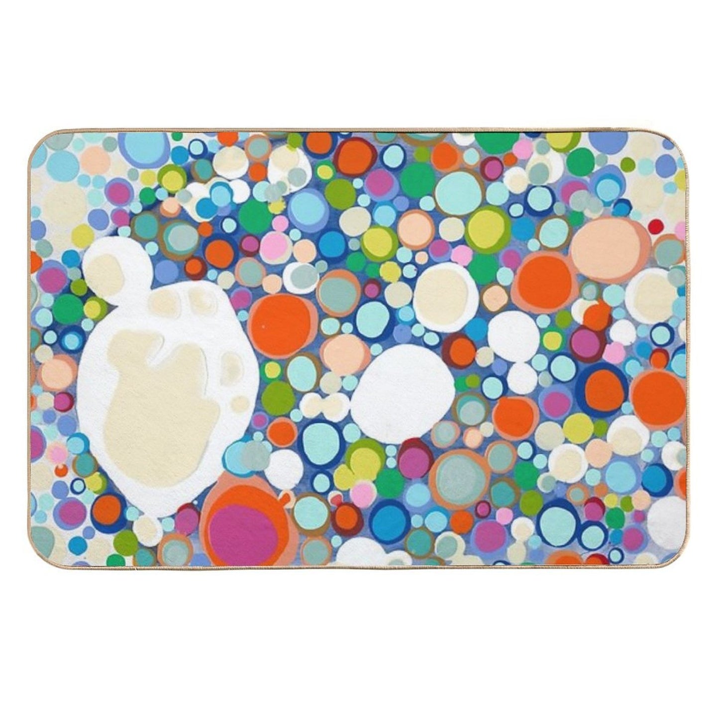Bubble Bubble Slip-Resistant Bath Mat