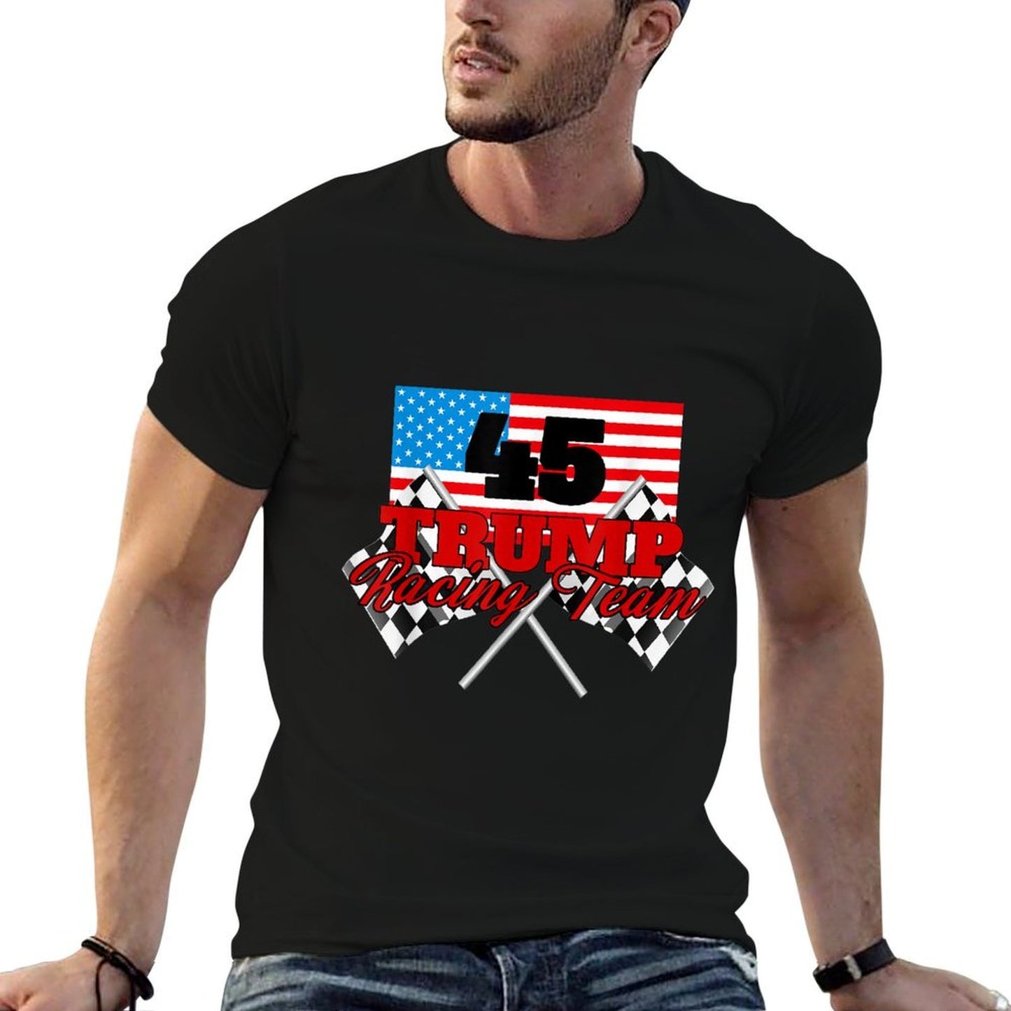 Trump 45 America Racing Team Classic T-Shirt
