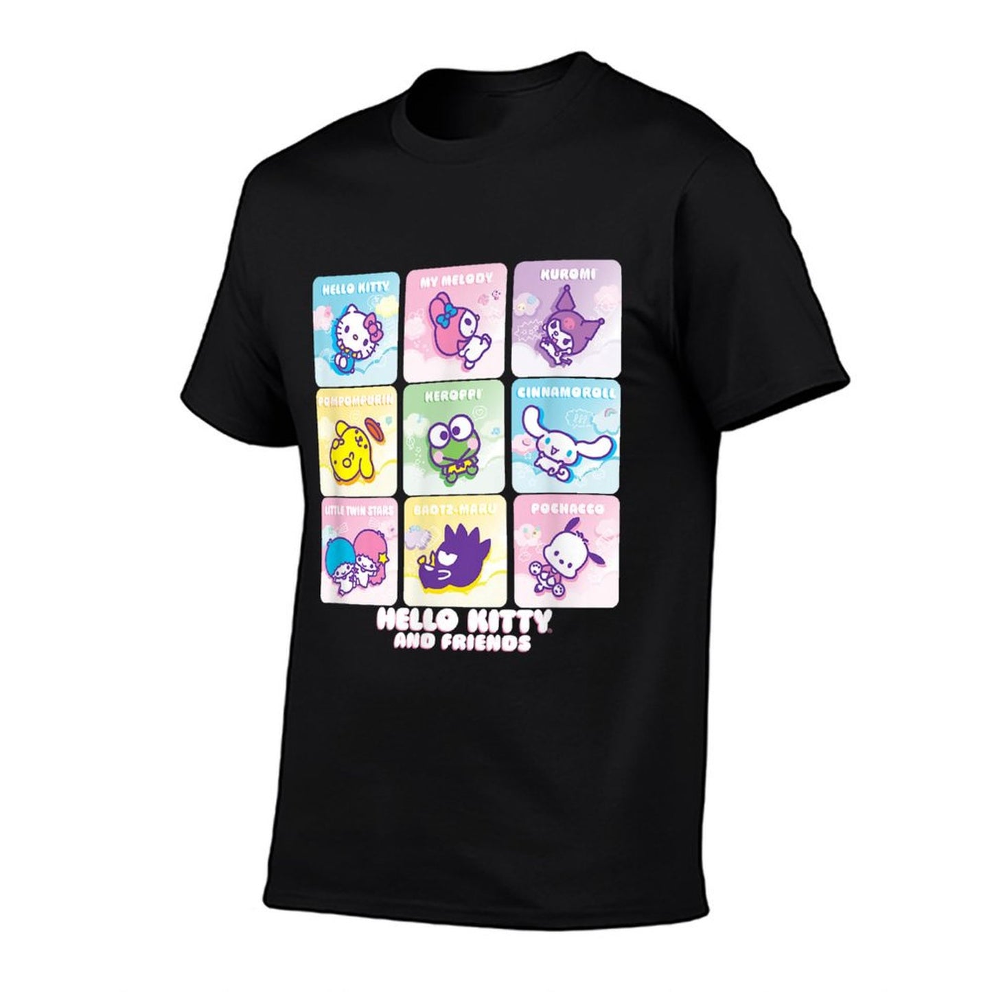 Hello Kitty And Friends Square Icons Comfortable T-Shirt