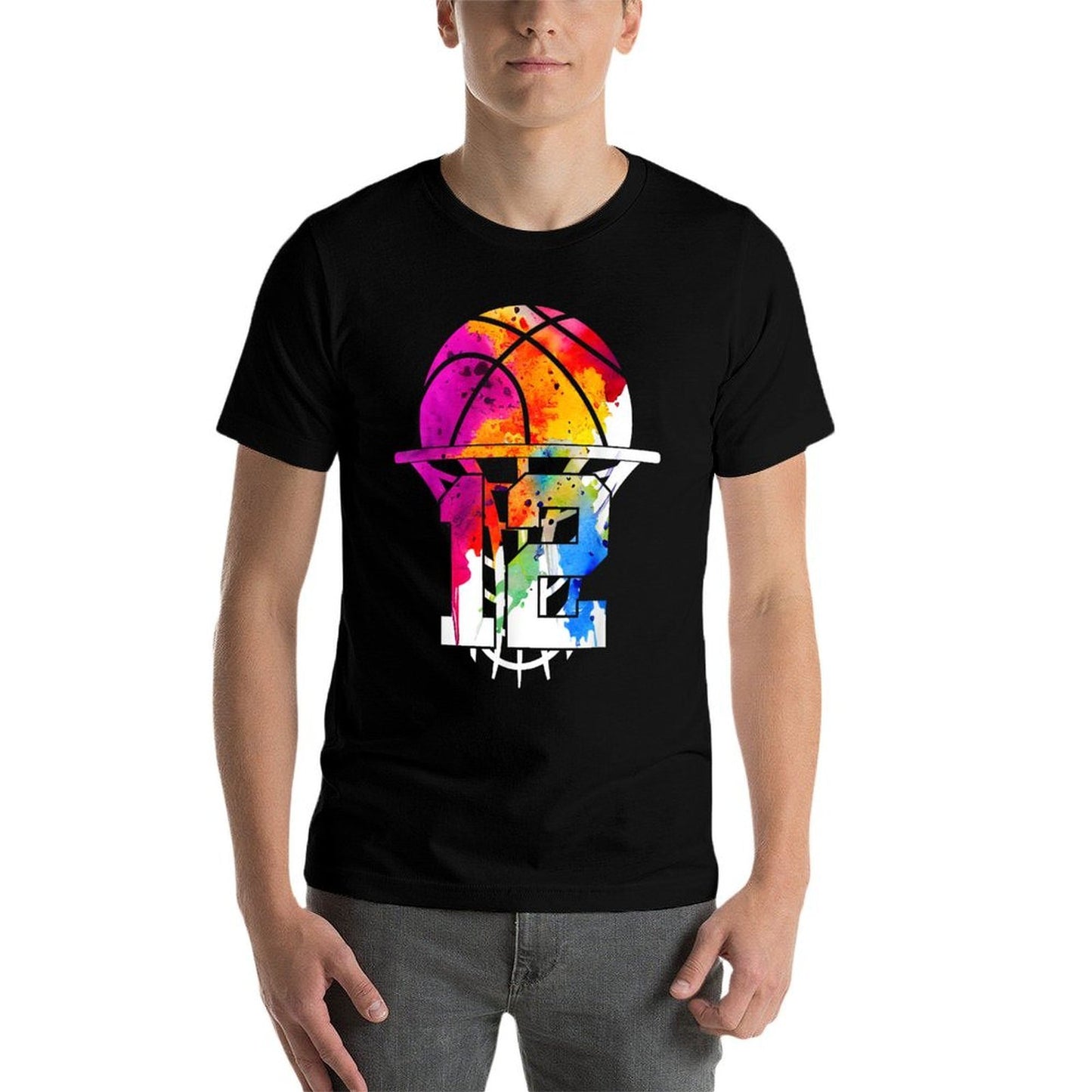 12 YEARS BASKETBALL 12TH BIRTHDAY Tagless Design T-Shirt