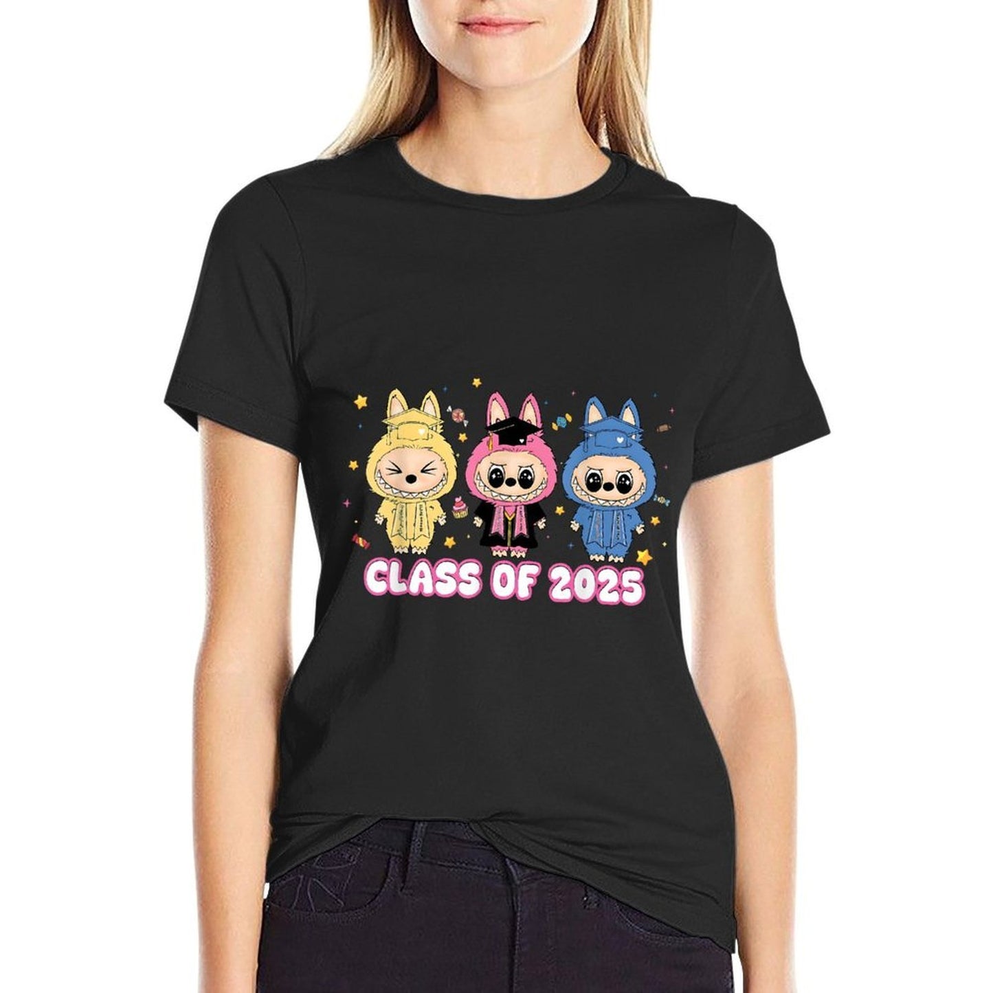 Class Of 2025 Funny Labubu Last Day Of School Classic T-Shirt