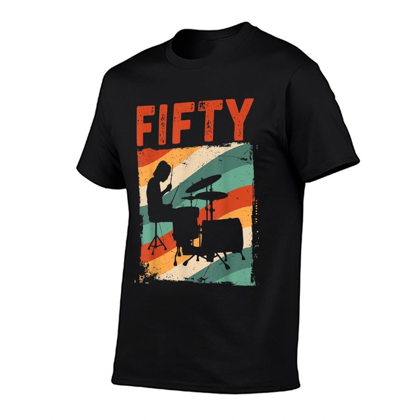 50 Year Old 50th Birthday Man Drummer Drums Drumming Odor-resistant T-Shirt
