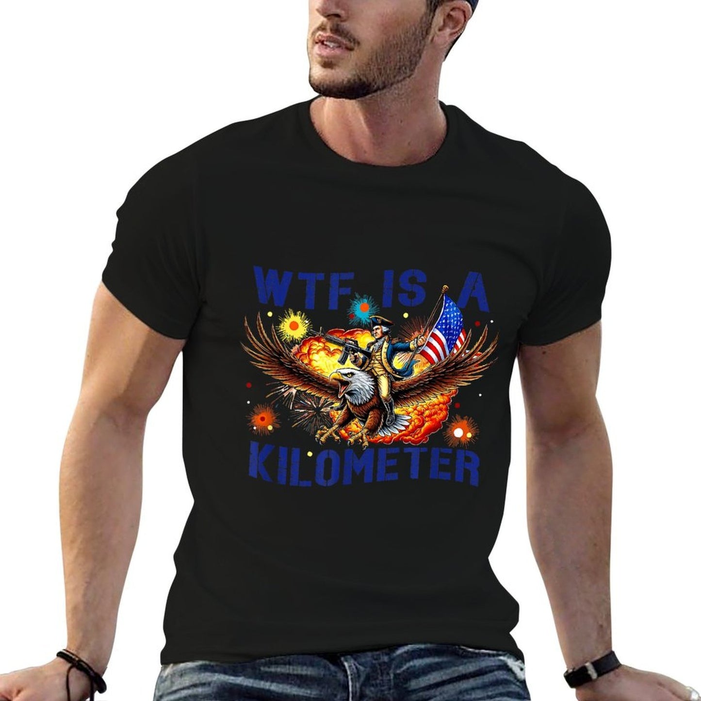 Wtf Is A Kilometer Eagle Classic T-Shirt