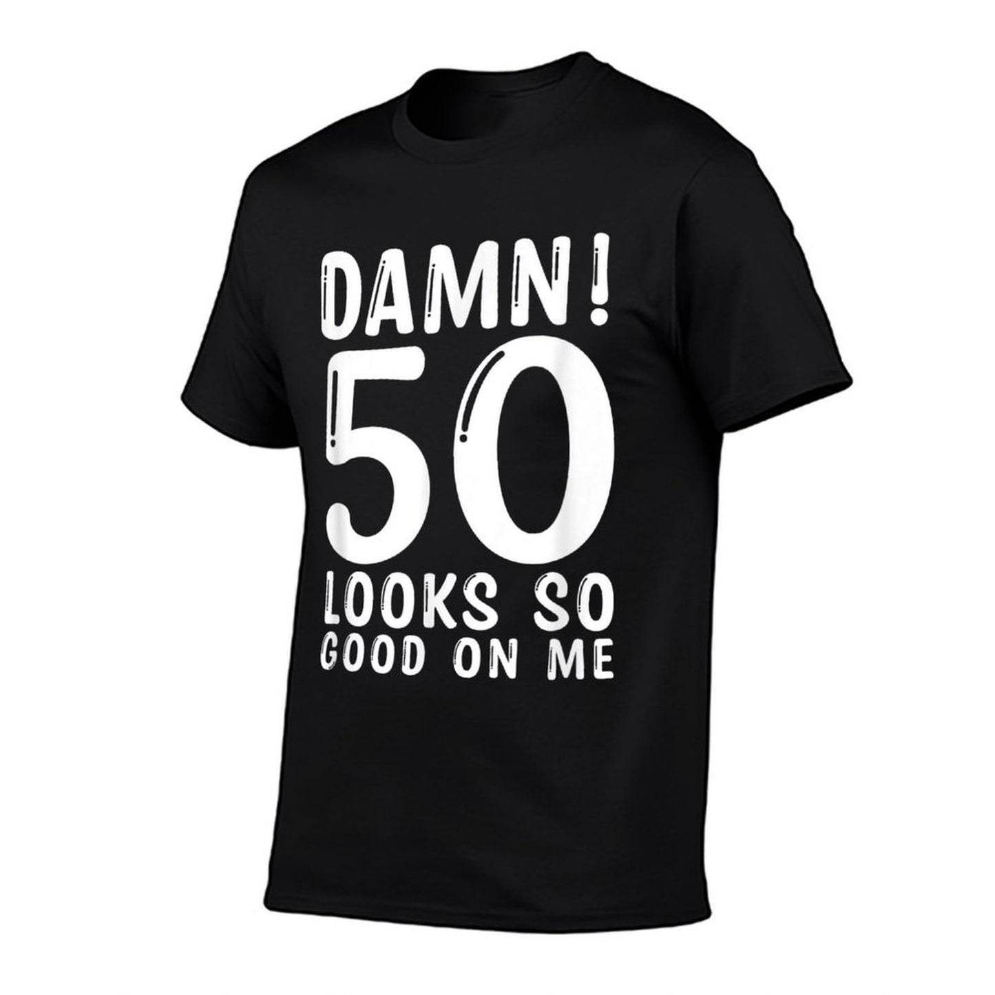 50 Year Old Funny 50th Birthday Funny Quote 50 Years Rolled Sleeves T-Shirt
