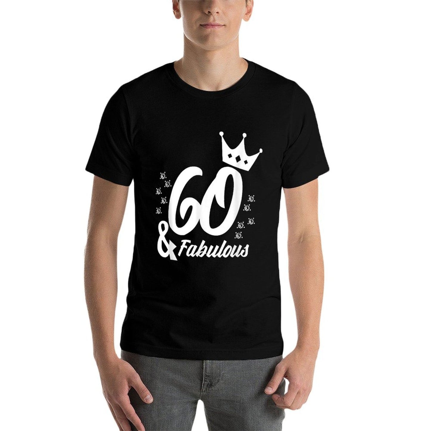 60 & Fabulous 60th Birthday Diamond 1958 T-shirt Affordable Price T-Shirt