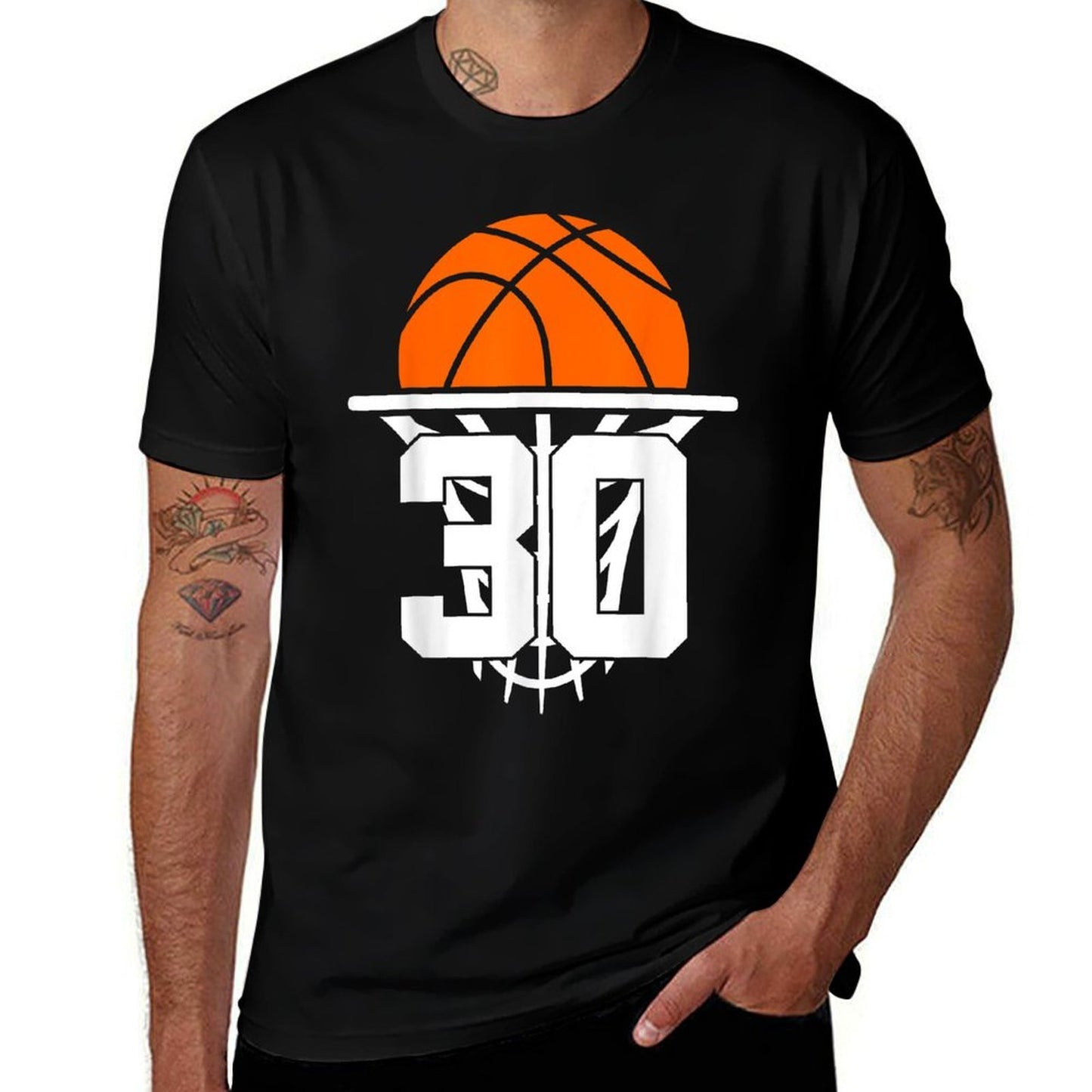 30 YEARS BASKETBALL 30TH BIRTHDAY Stretchy T-Shirt