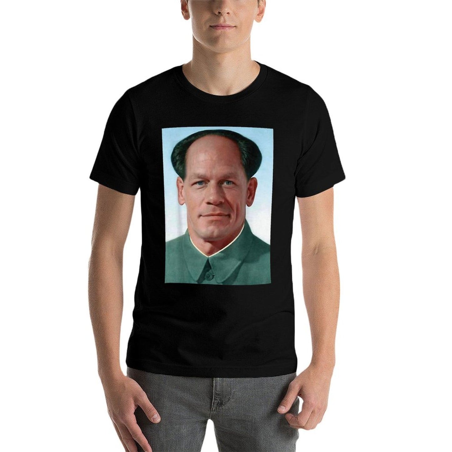 Bing Chilling John Xina Chinese Funny Meme Trendy Pattern T-Shirt