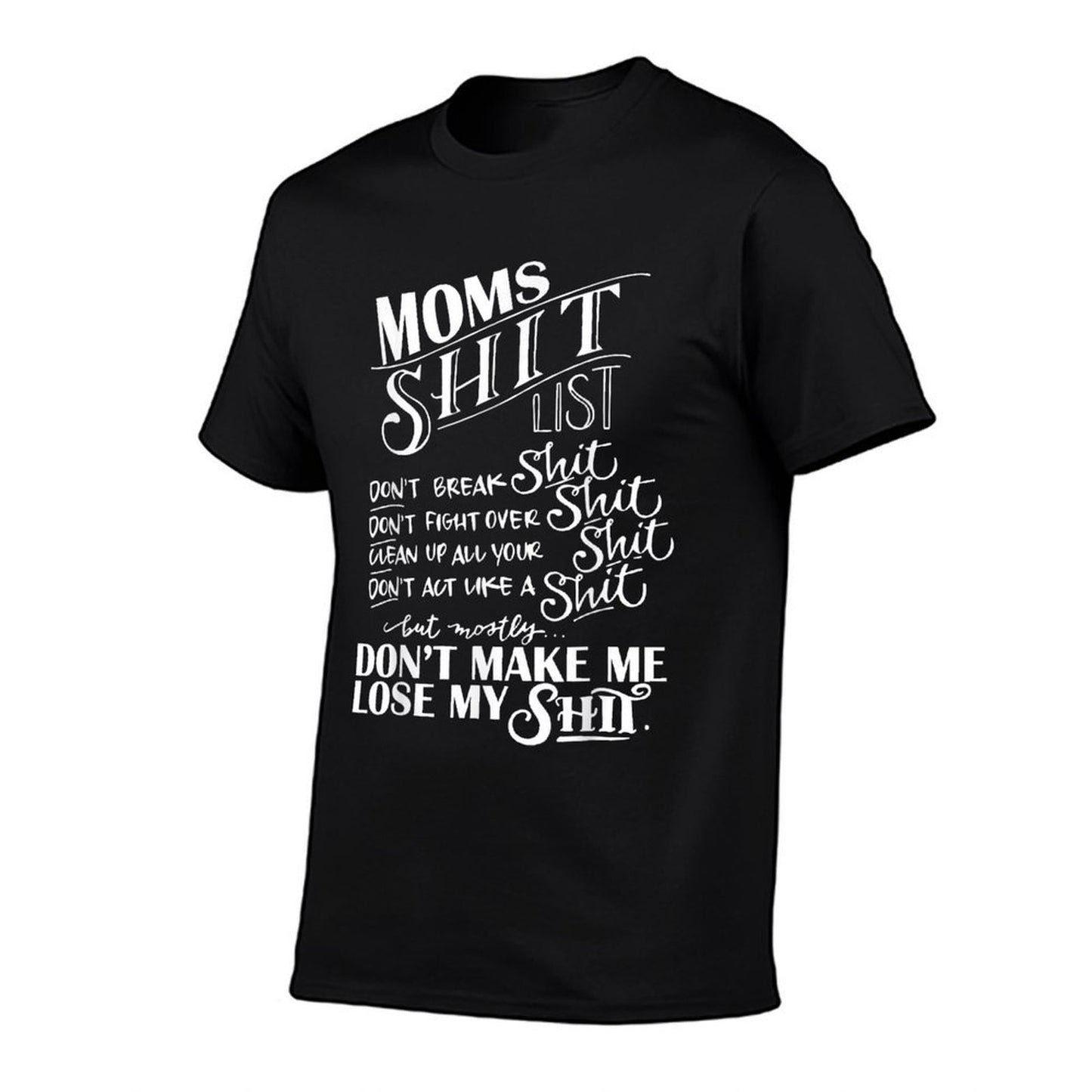Mom Shit List Momlife Funny Mom Mothers Day Breathable T-Shirt