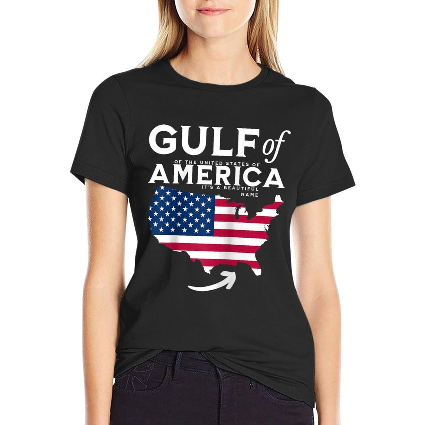 Gulf of US America Raglan Baseball Relaxed-fit T-Shirt