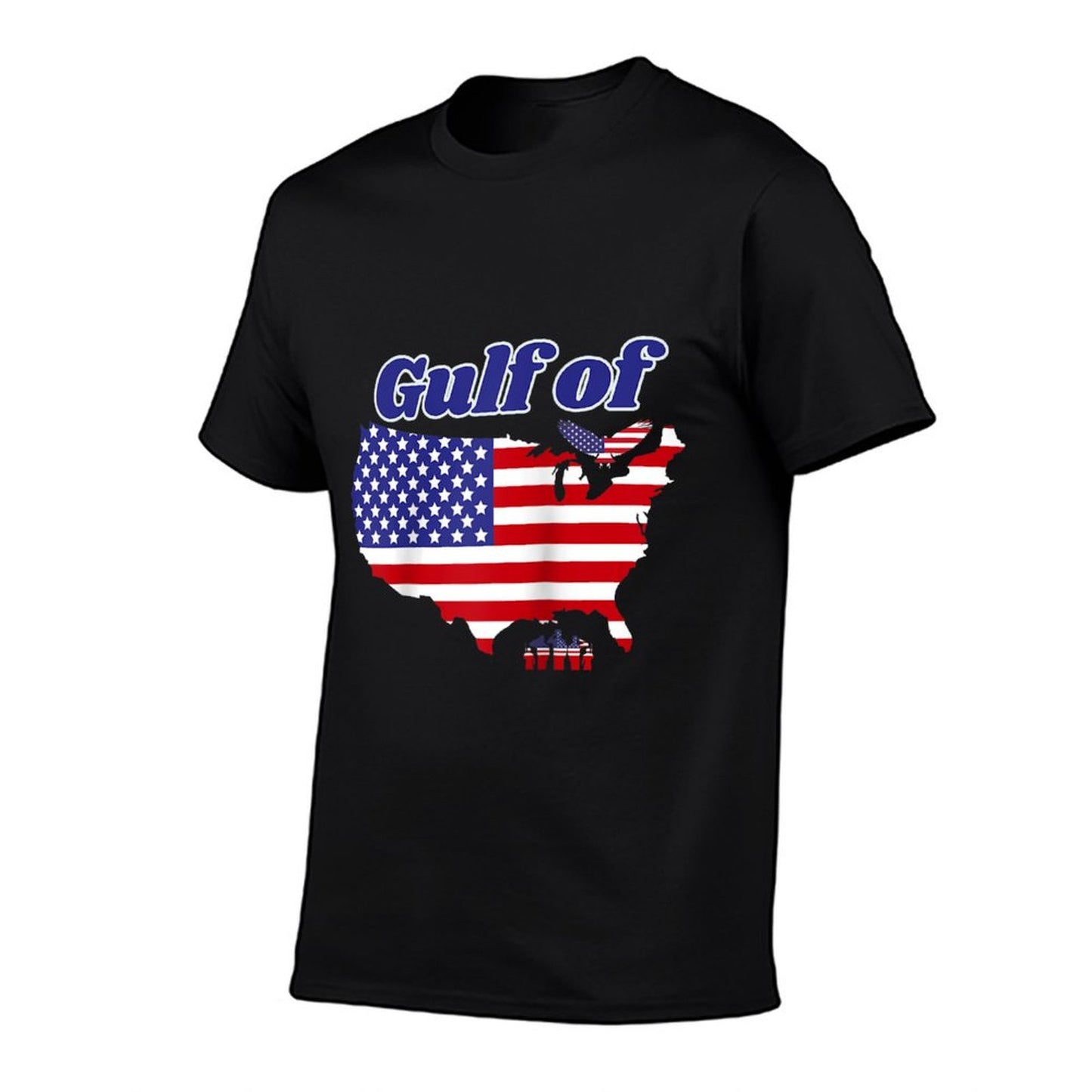 Gulf of United States of America Raglan Baseball Wrinkle-resistant T-Shirt