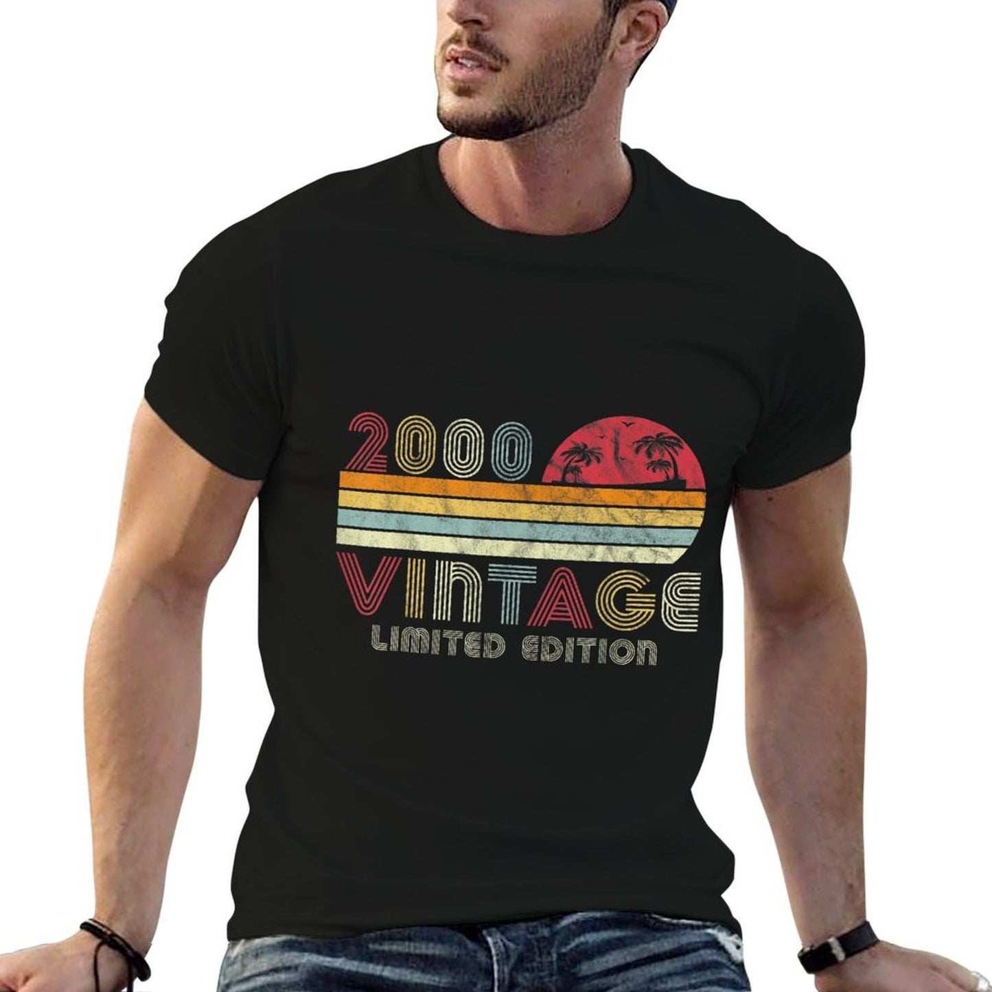 21 Year Old Gifts Vintage 2000 Limited Edition 21st Birthday Durable T-Shirt