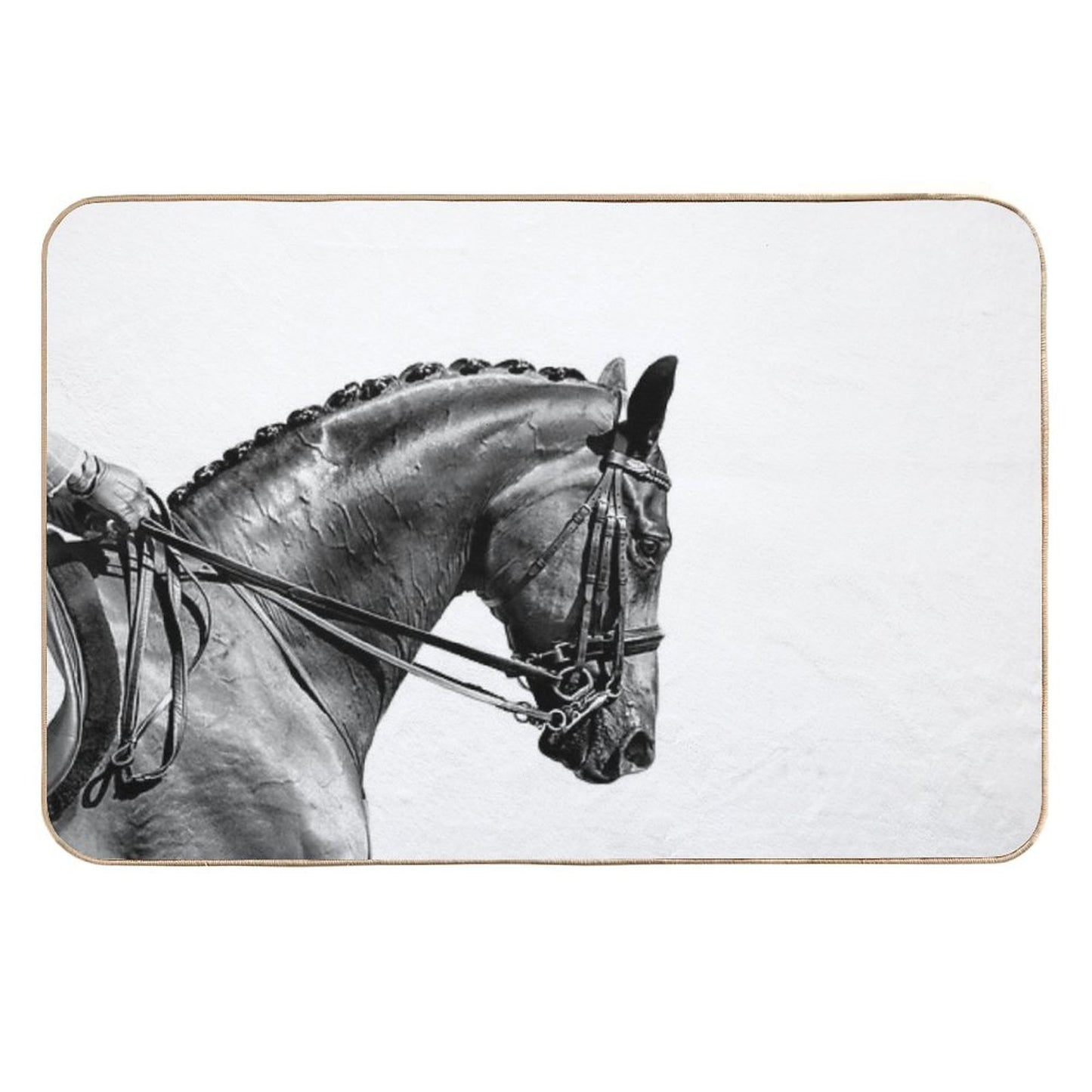On The Bit - Dressage Horse Series High-Traffic Bath Mat