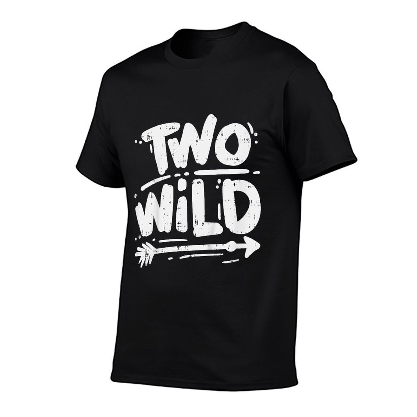 Kids Two Wild Funny Second 2nd Birthday Party Boys Girls Gift Fade-proof Color T-Shirt