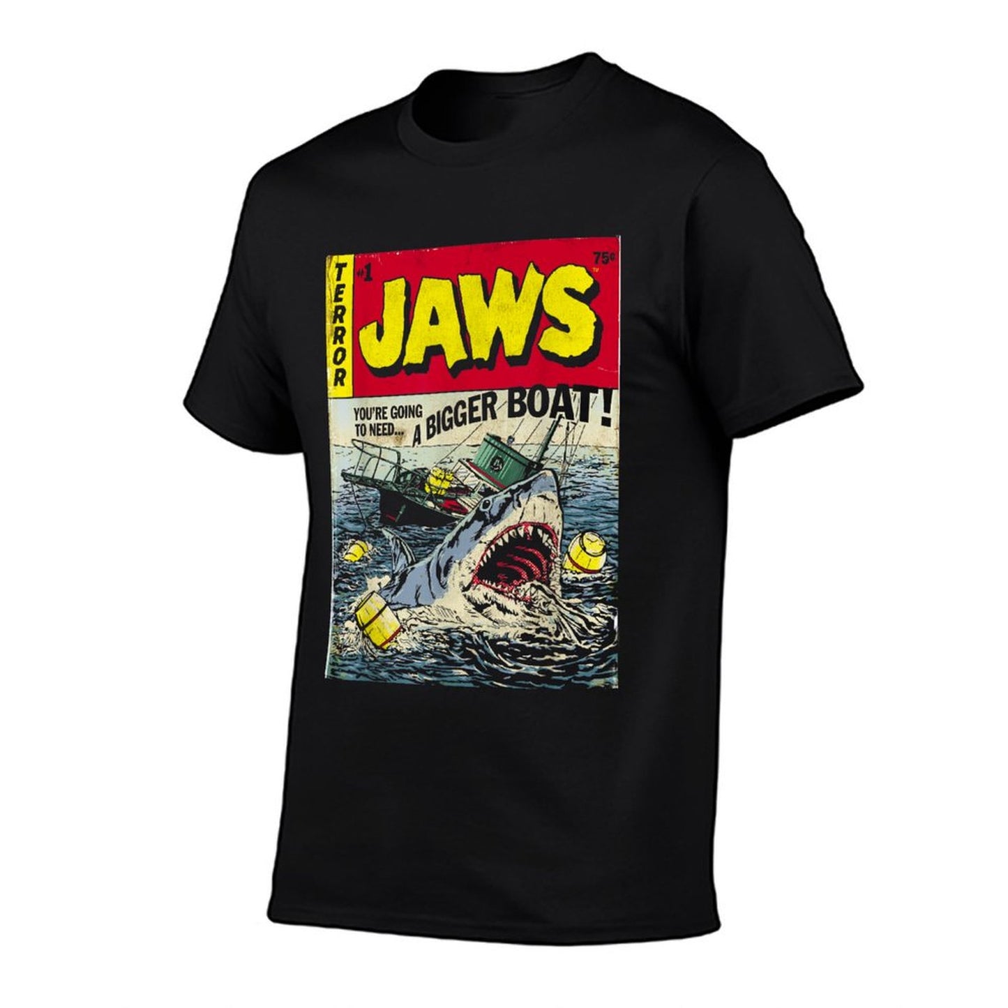 Jaws Pulp Attack Comic Cover Breathable T-Shirt