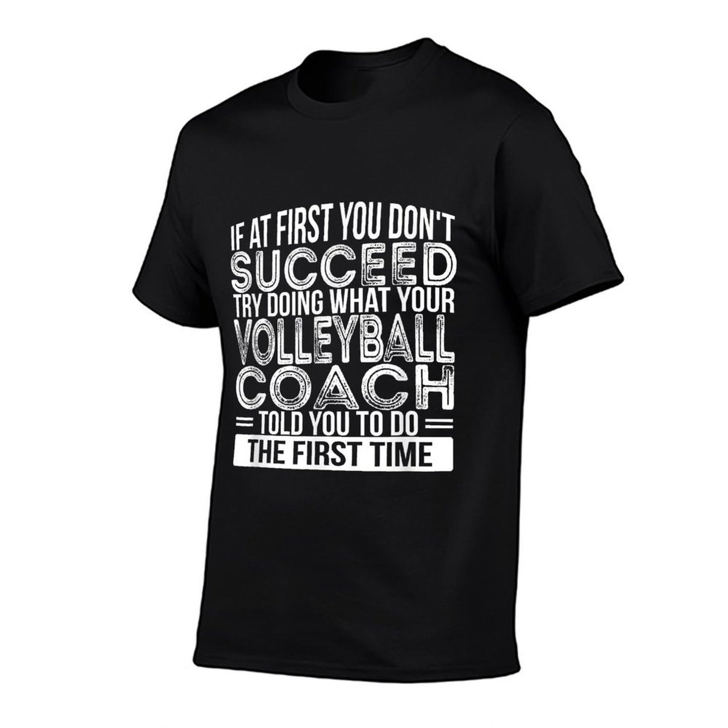 Volleyball Coach Gift Funny Thank You Gift Cotton T-Shirt