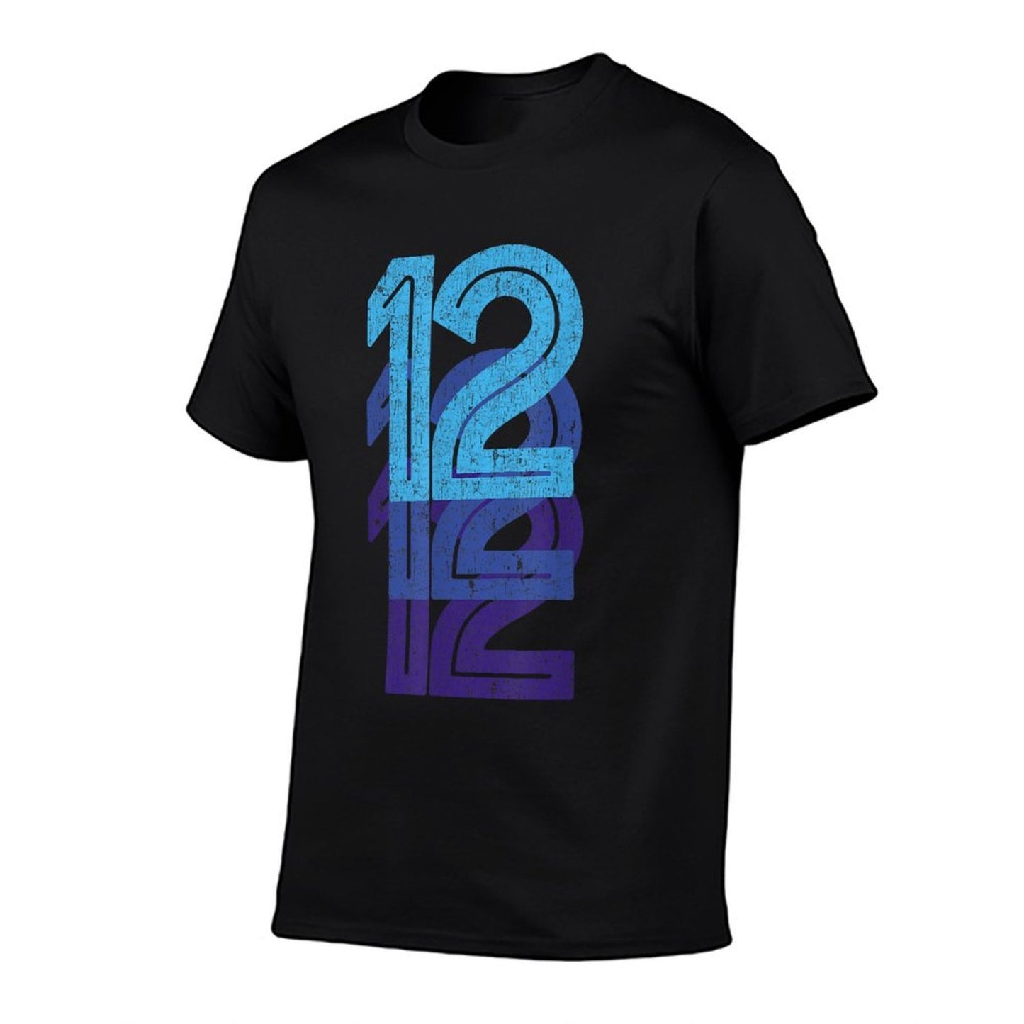 12 Lucky Number 12th Year Birthday Age Sports Team Classic T-Shirt