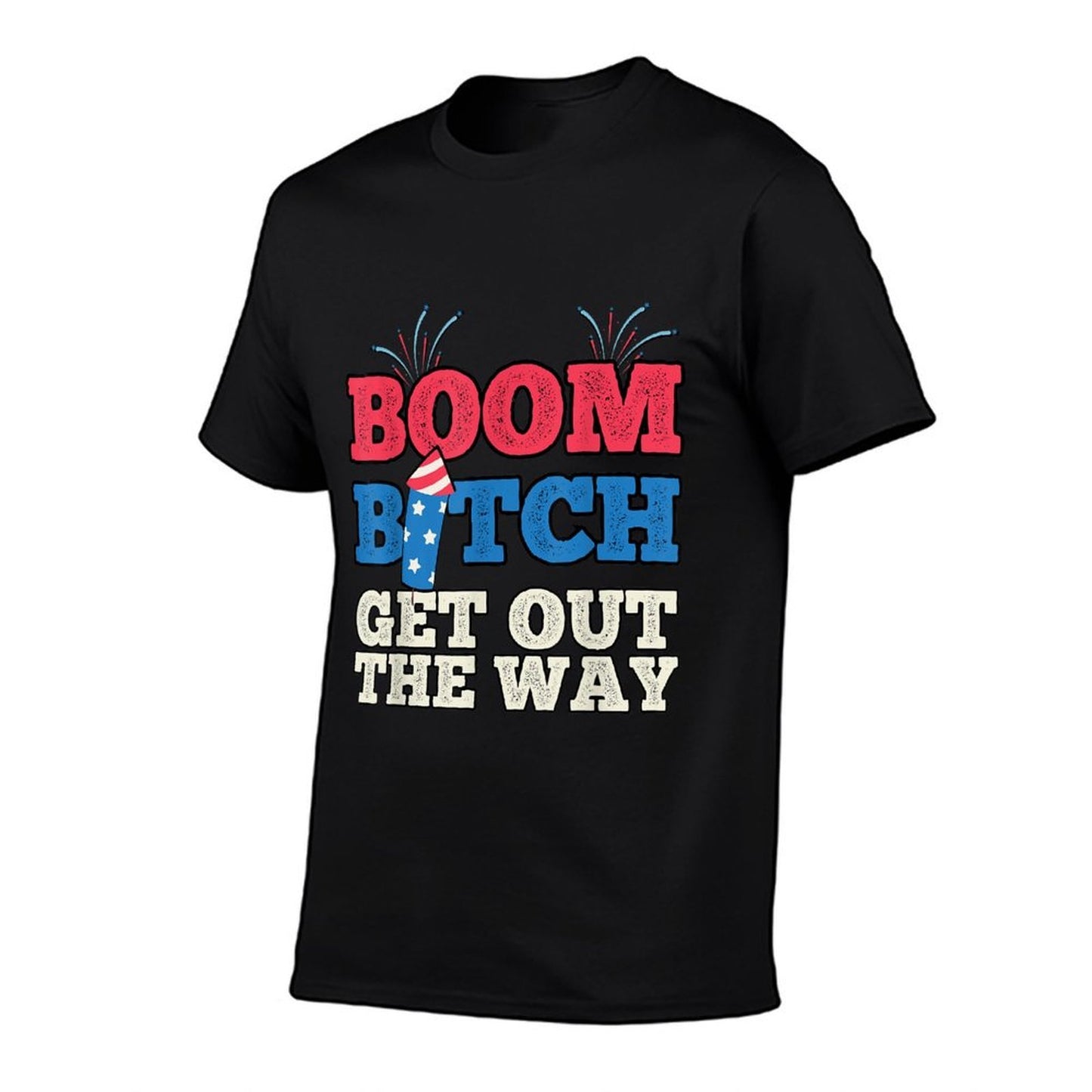 Fireworks Firing System Director Funny Boom 4th of July Trendy Pattern T-Shirt