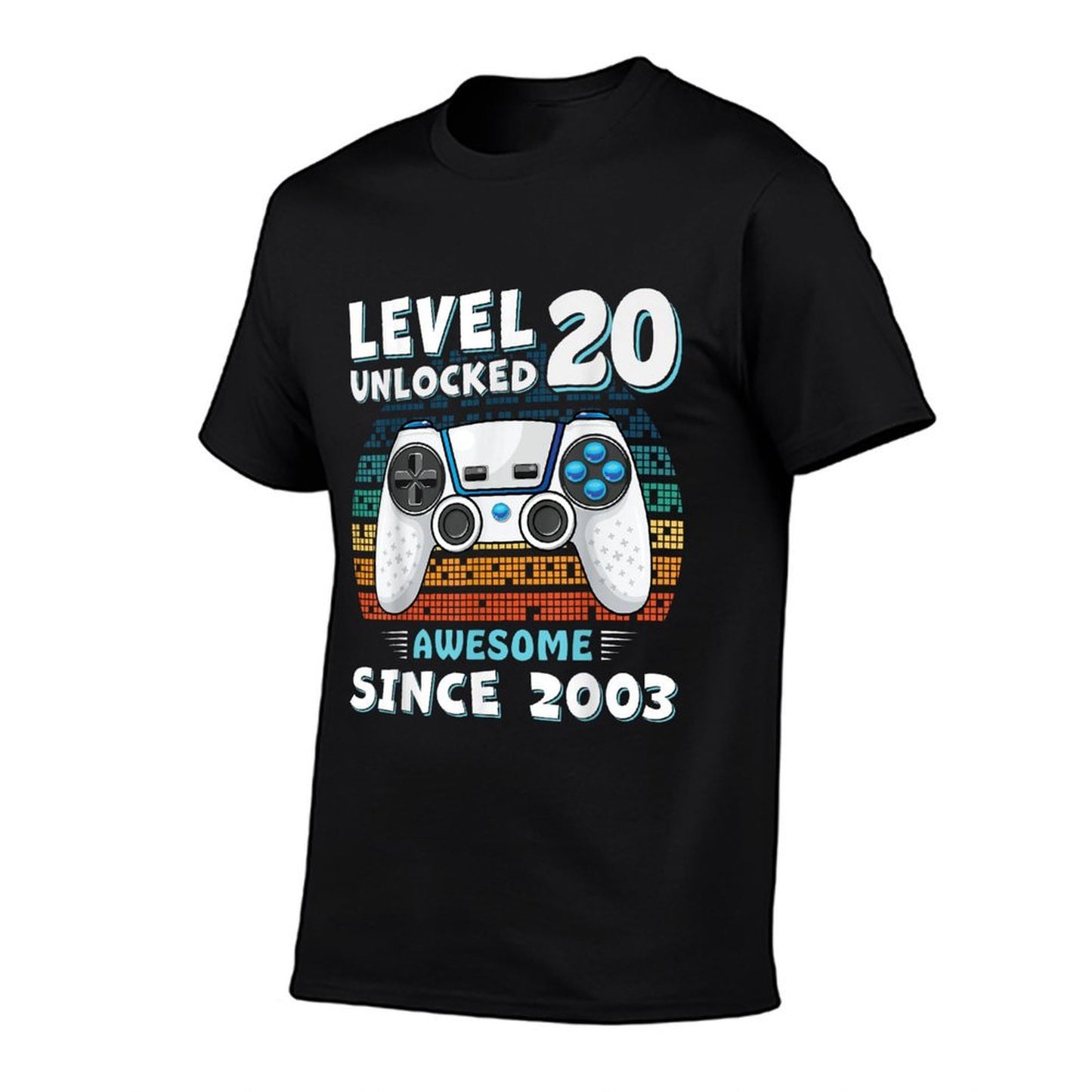 20 Birthday Decorations Gamer Men Video 2003 20th Birthday Breathable T-Shirt