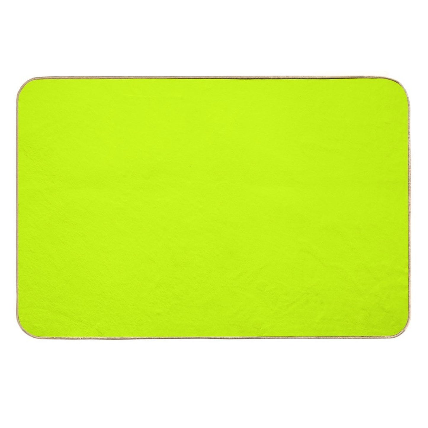 NEON Yellow Slip-Resistant Bath Mat