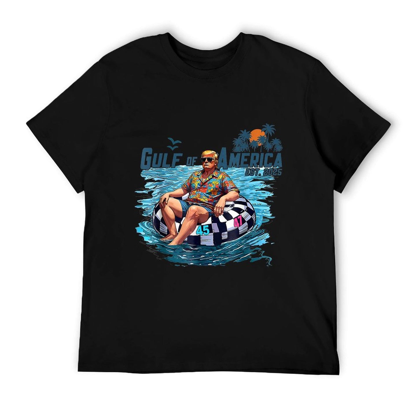 Trump Gulf Of USA America Since 2025 Mexico Trump USA Gulf Eco-friendly Material T-Shirt