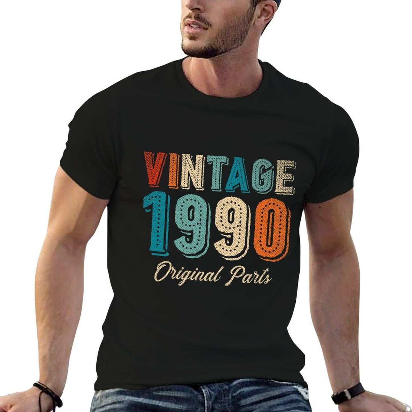 30th Birthday - Original Parts Vintage 1990 Premium Affordable Price T-Shirt