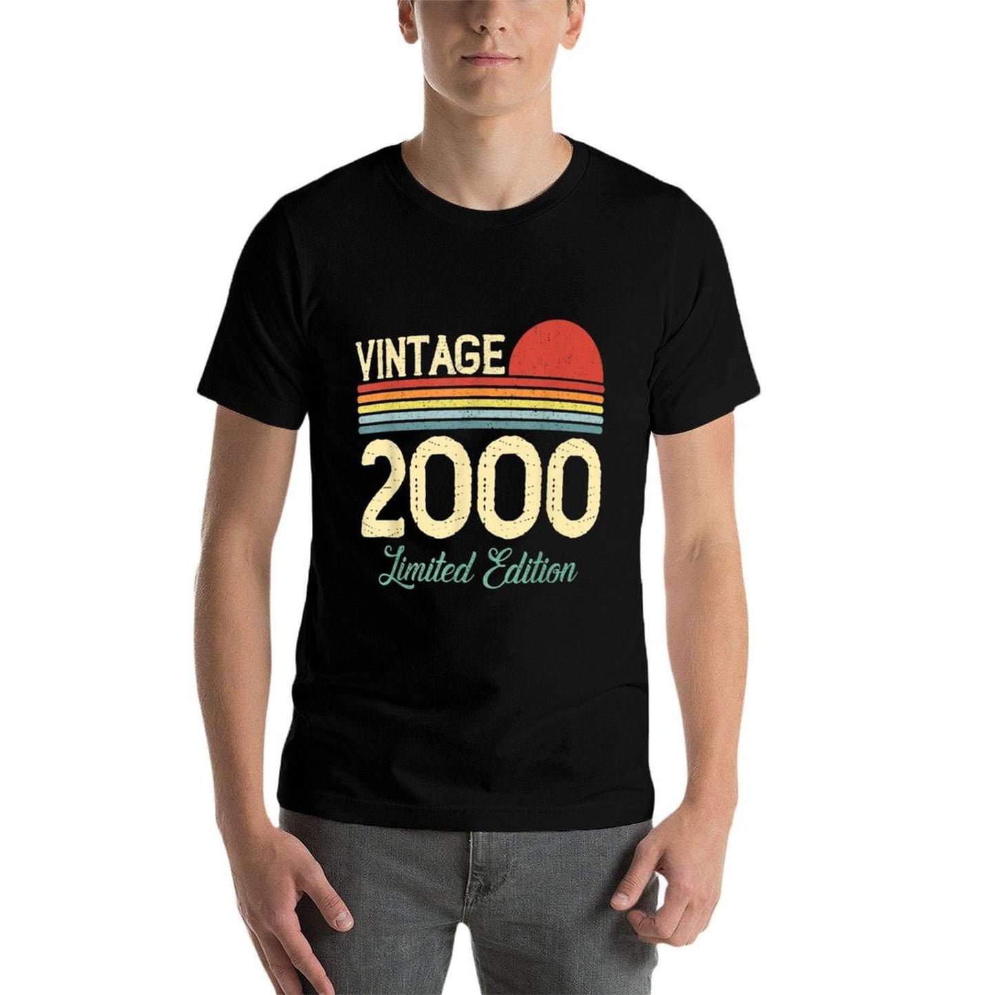 22 Years Old Vintage 2000 Classic Happy 21st Birthday Lightweight T-Shirt