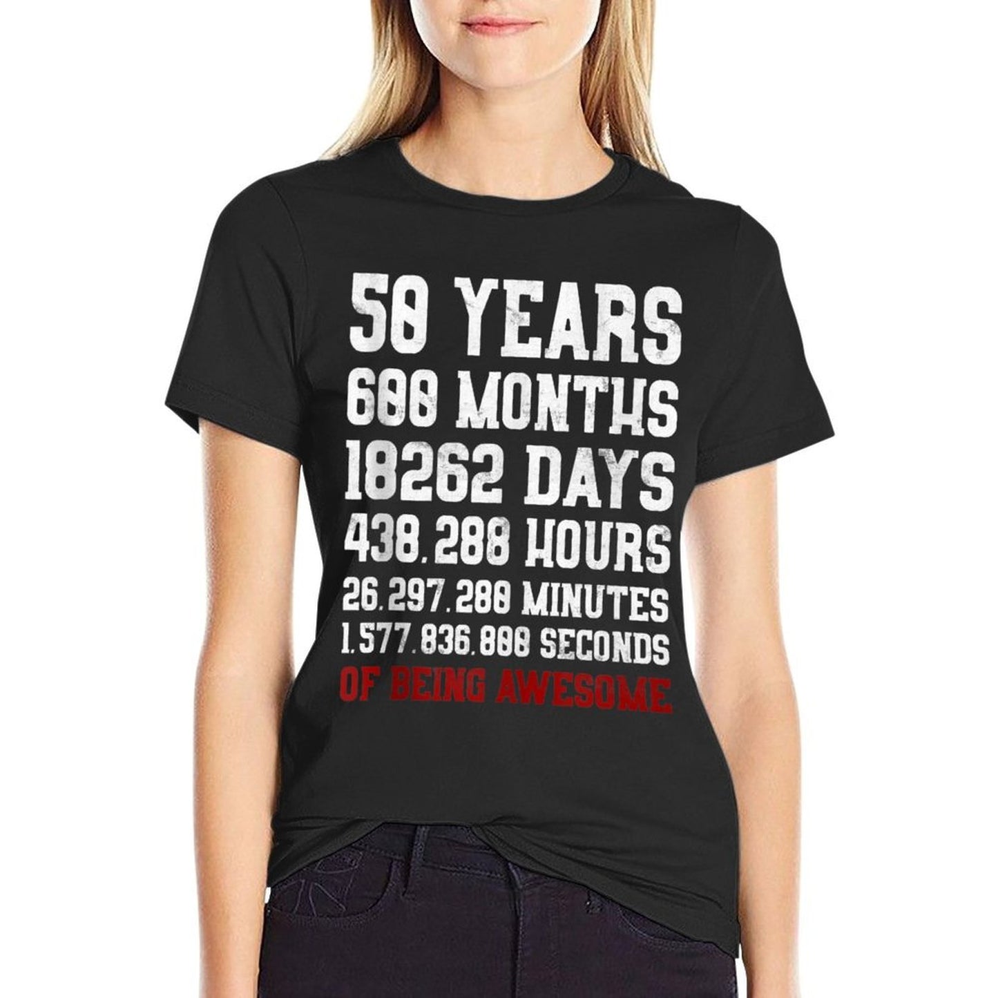 50 Years of Being Awesome 50th Birthday Party Classic T-Shirt