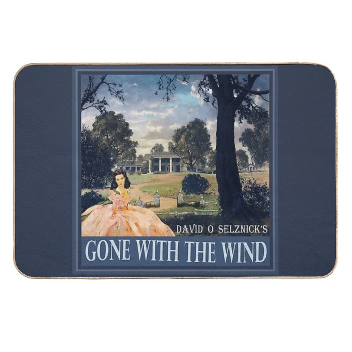 Gone With The Wind Tara Easy Maintenance Bath Mat