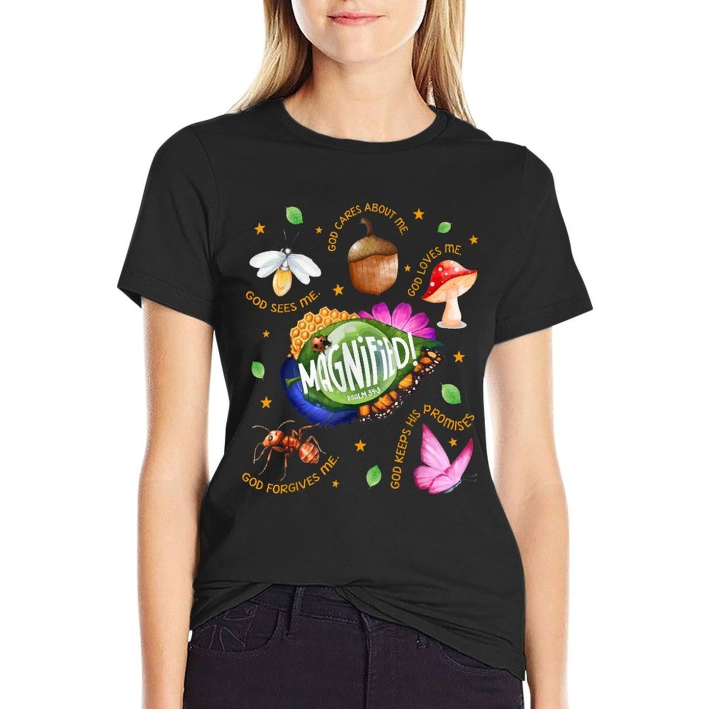 VBS 2025 Magnified Smallest Insects Adventure Christian Summer-ready Fabric T-Shirt