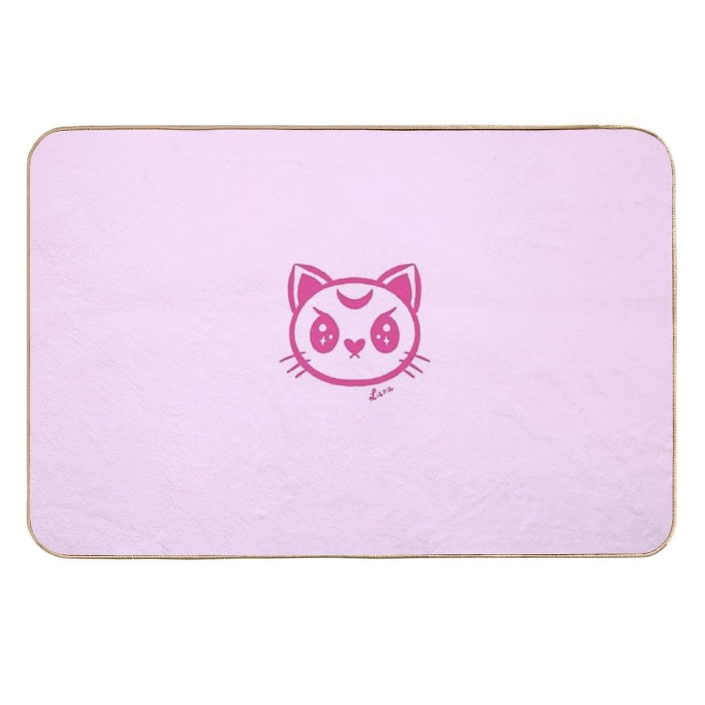 Angry Kitty Non-Slip Bath Mat