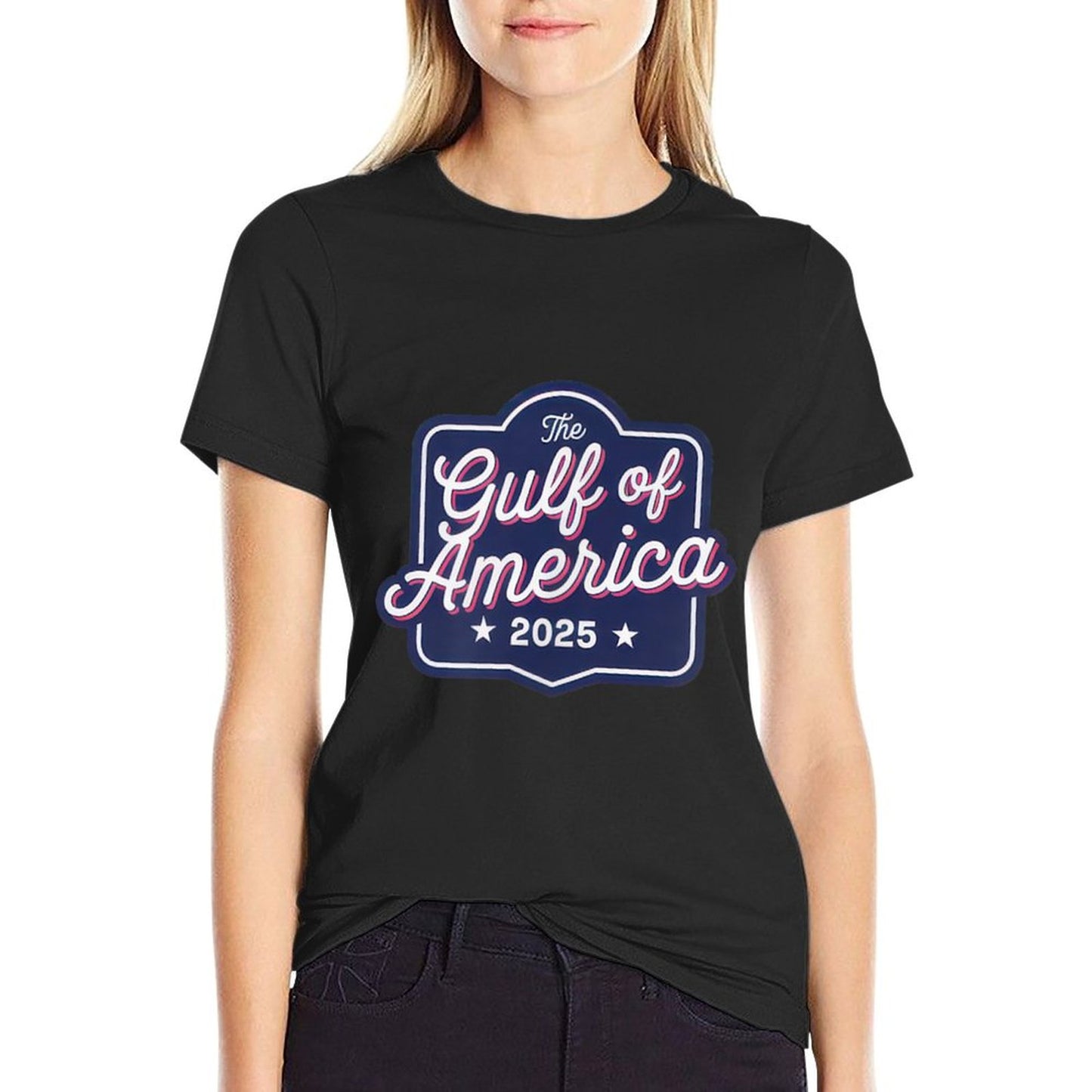 American Flag Gulf Mexico Gulf Of USA America Est 2025 Classic T-Shirt
