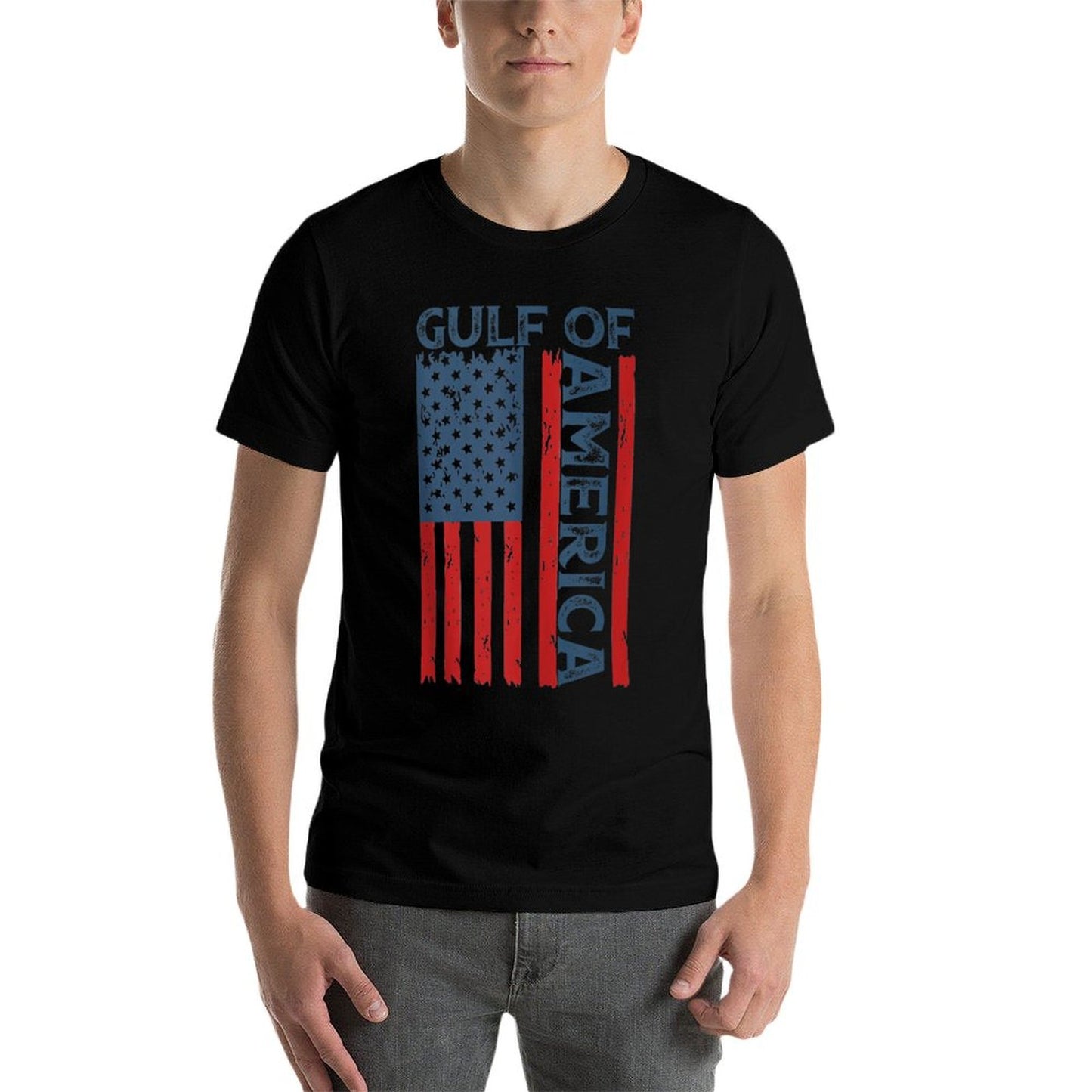 America's Gulf - Gulf Of USA America Funny USA American Flag Tank Top Classic T-Shirt