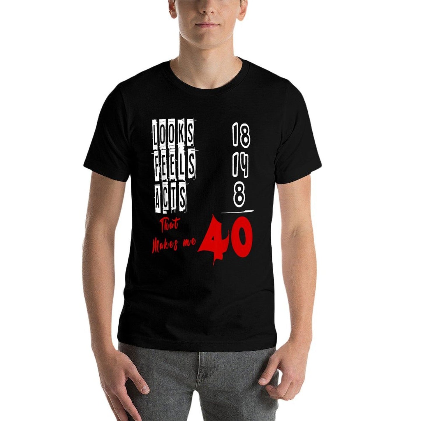 40th Birthday T Funny Women Men Gift Vintage-inspired T-Shirt