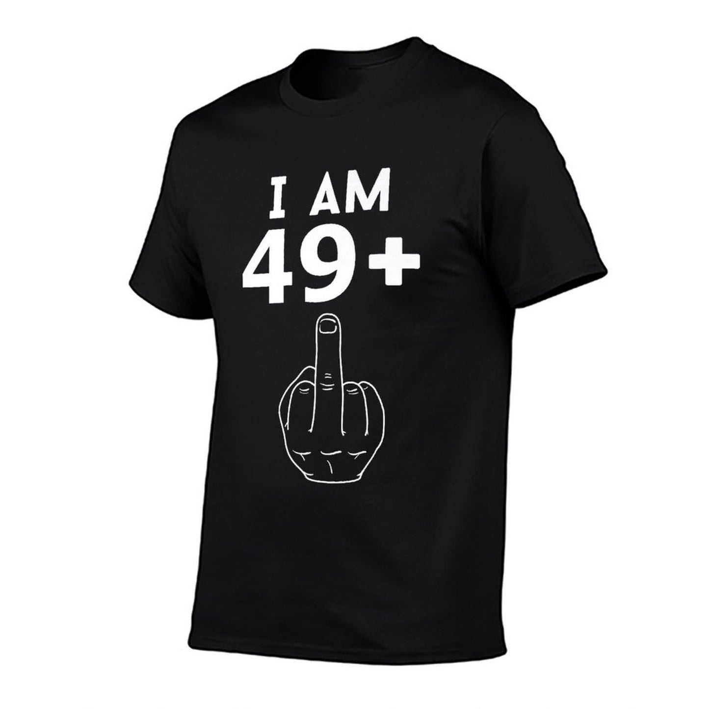 I Am 49 + 1 Funny 50th Birthday 50 Year Old Bday Men Women Premium Easy-care T-Shirt