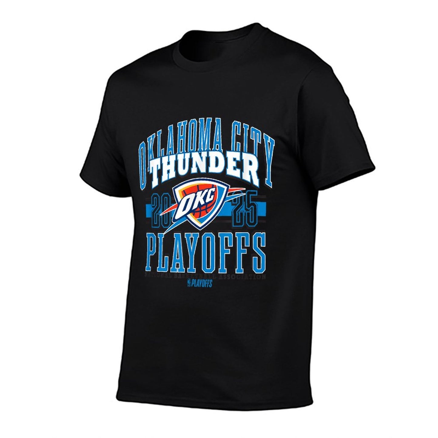 NBA Official Oklahoma City Thunder 2025 Playoffs Showtime Moisture-wicking T-Shirt
